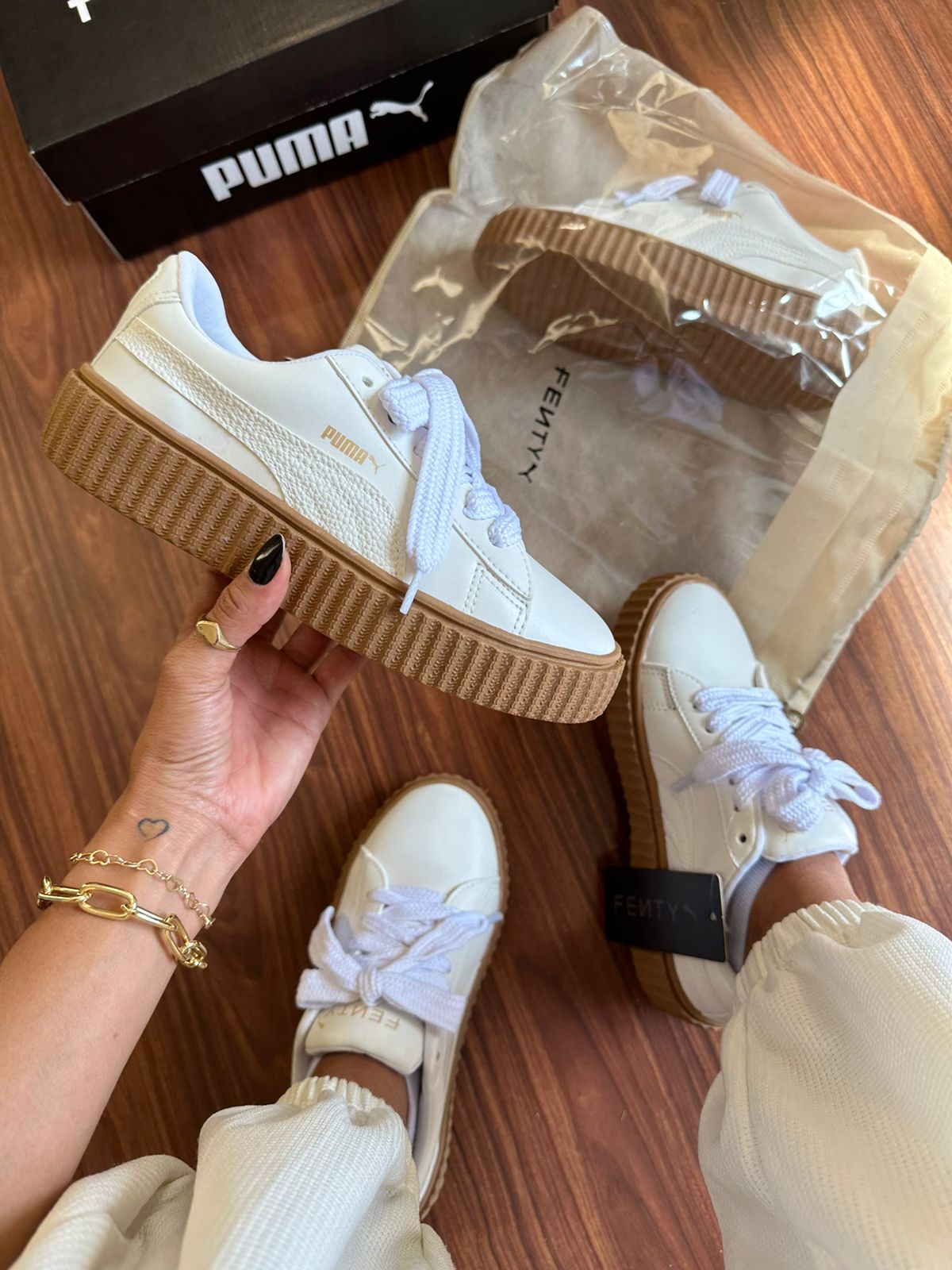 Tênis P. Fenty Branco
