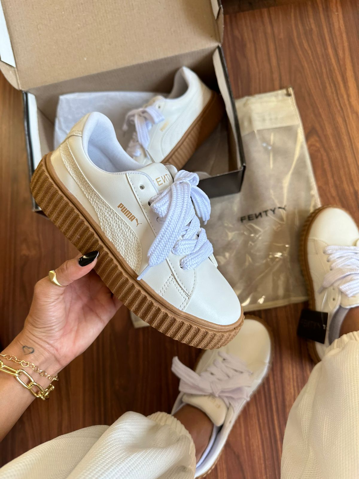 Tênis P. Fenty Branco