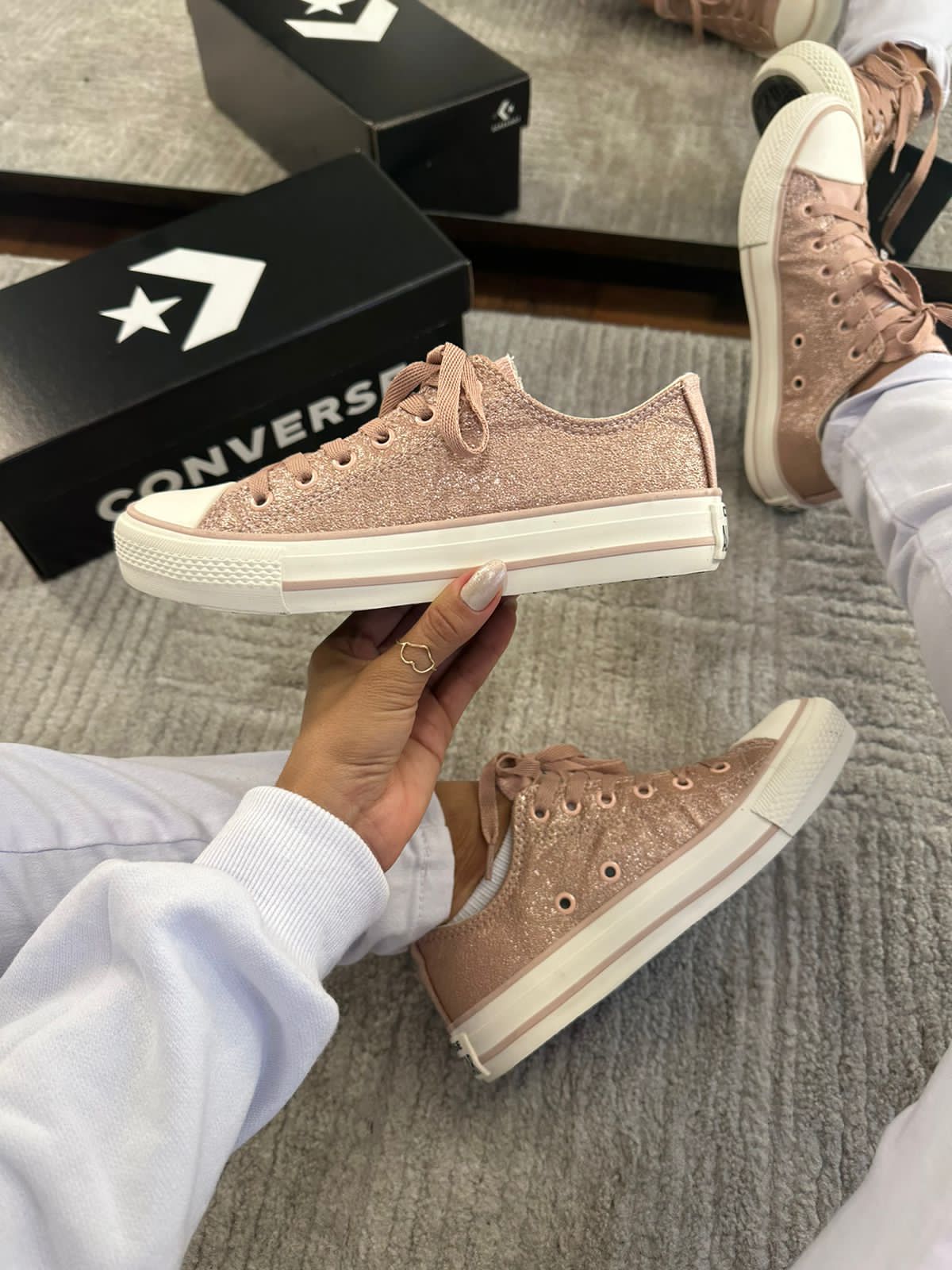 Tênis All Star Glitter