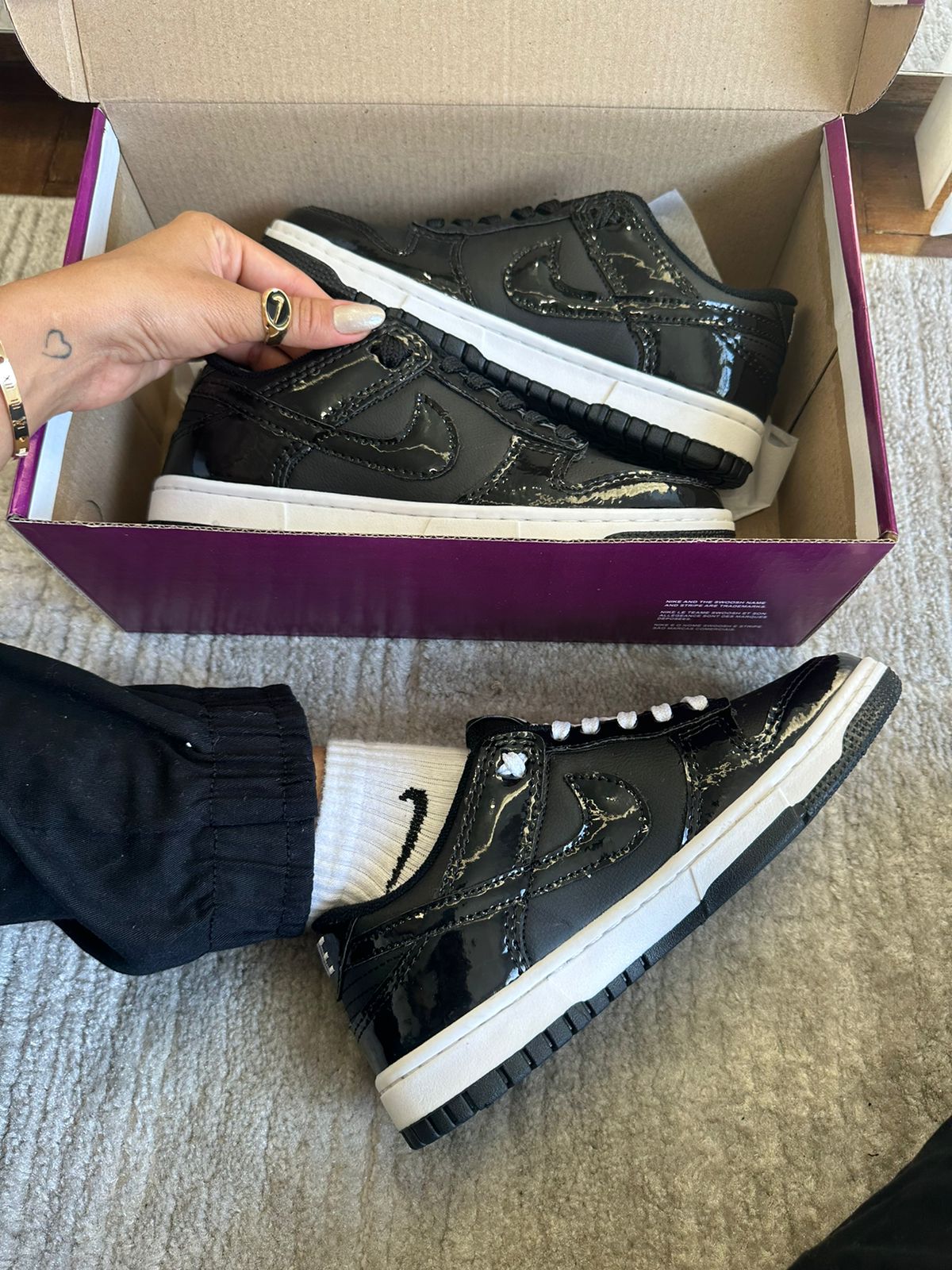 Tênis Preto Carbon