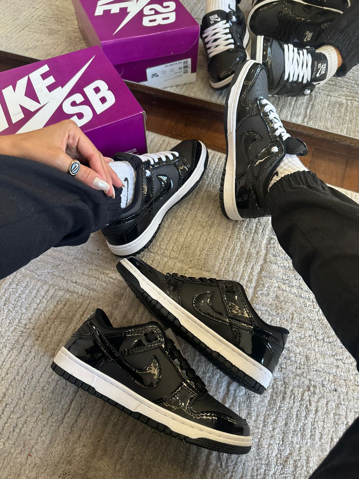 Tênis Preto Carbon