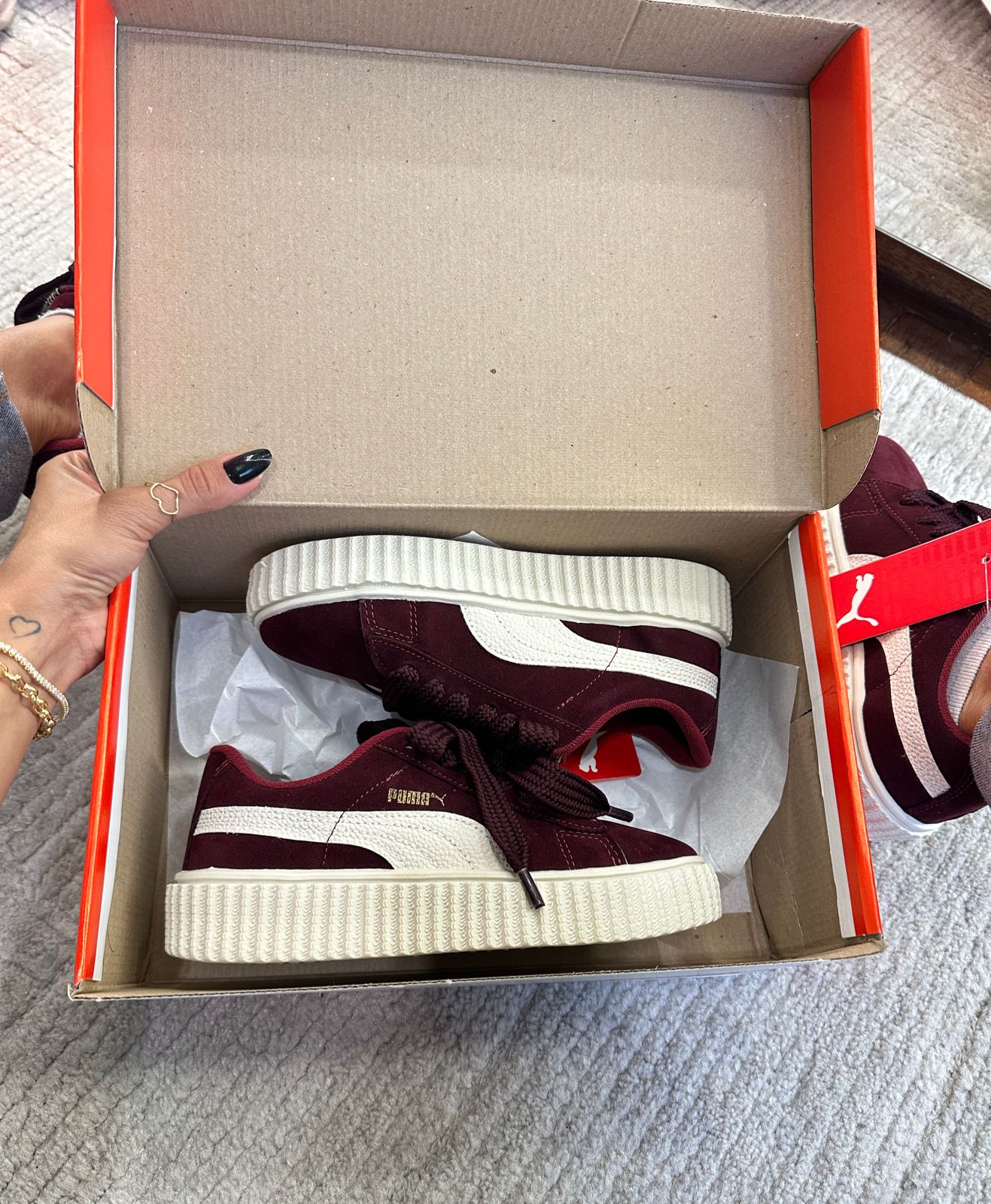 Tênis Suede Soft Bordô