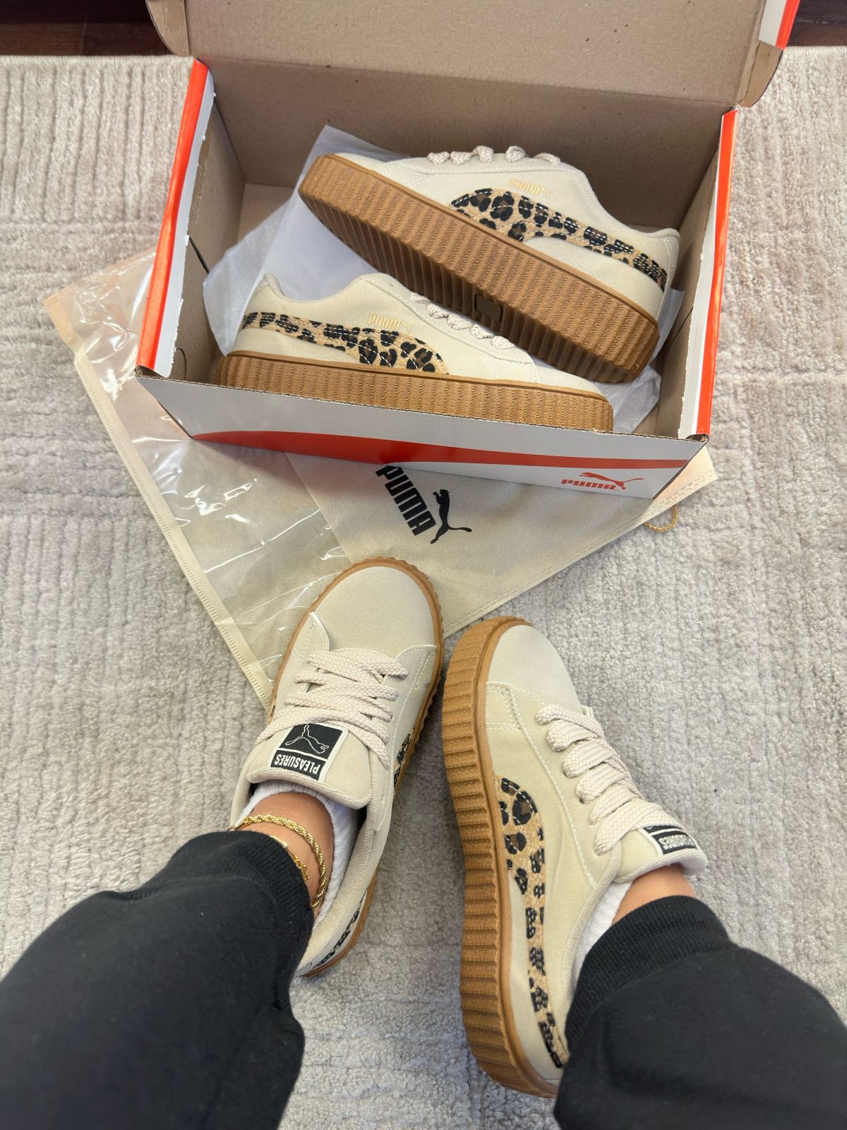 Tênis Suede Soft Animal Print