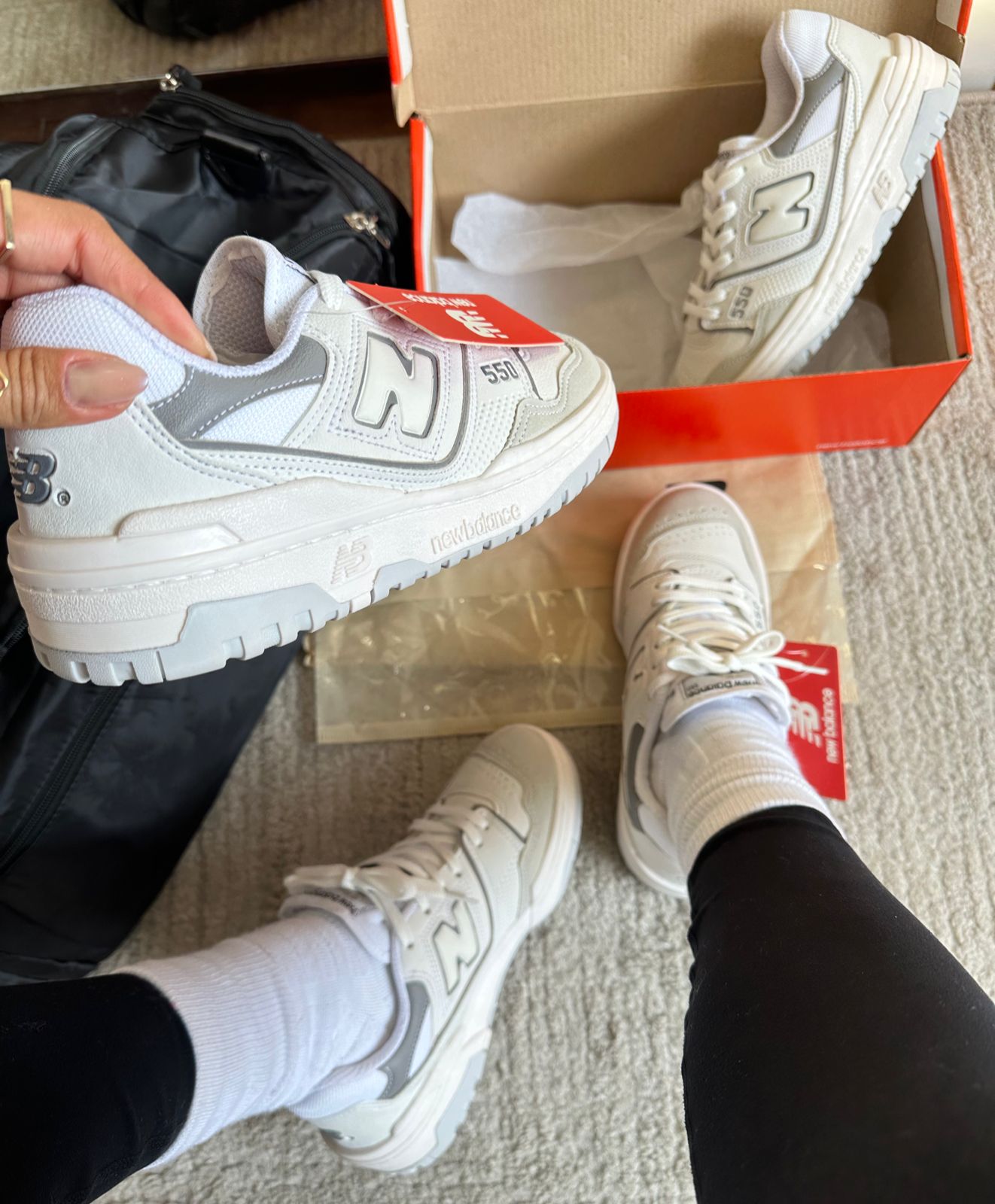 Tênis Balance 550 Cinza