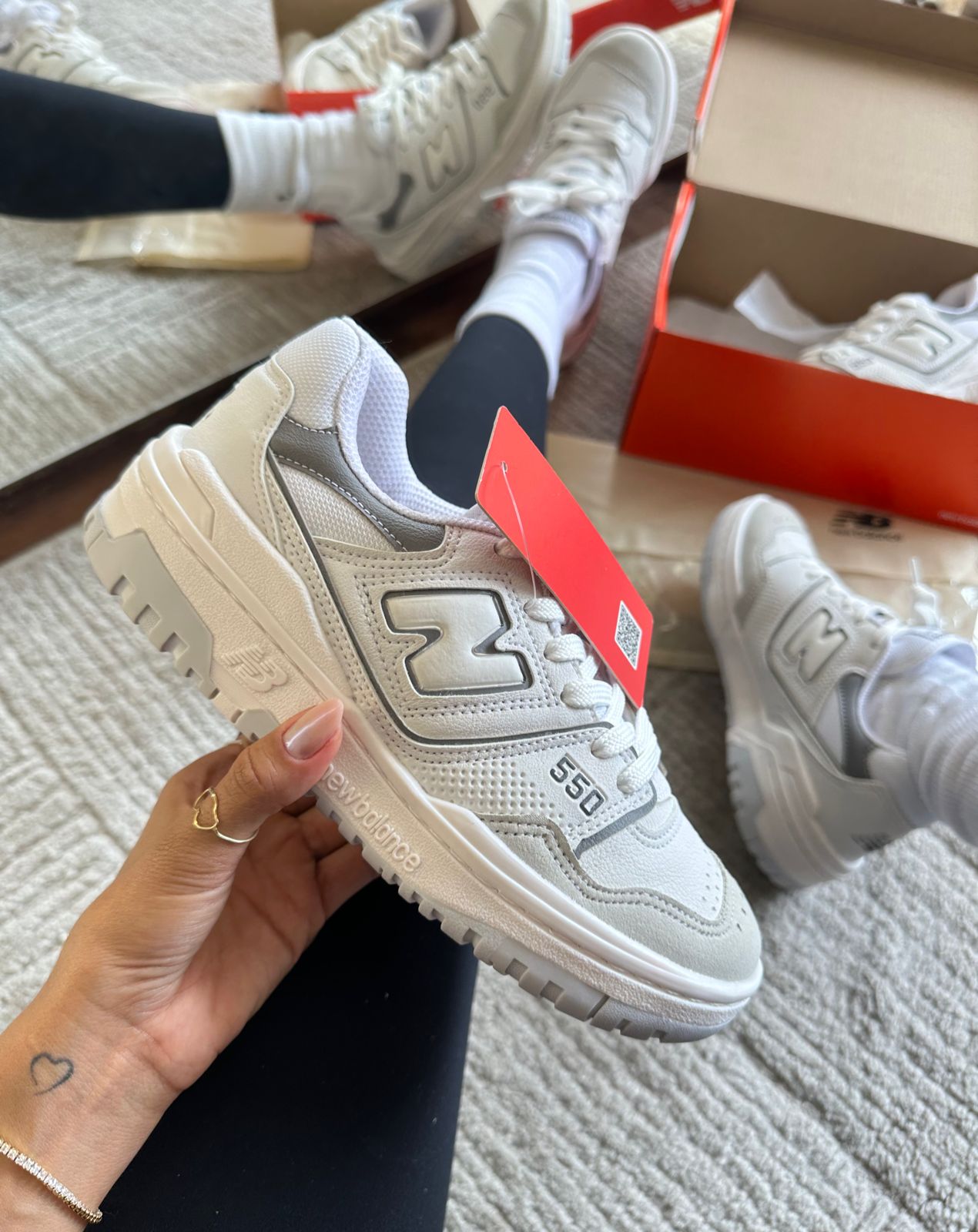 Tênis Balance 550 Cinza