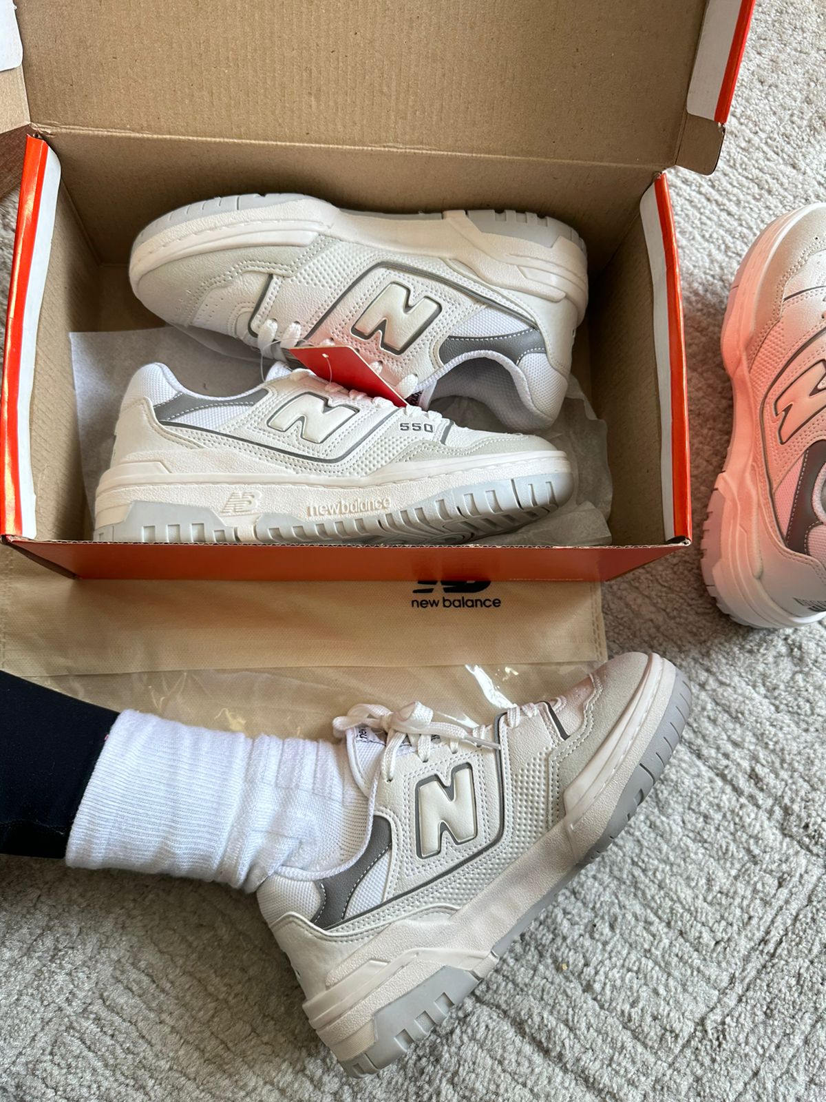 Tênis Balance 550 Cinza