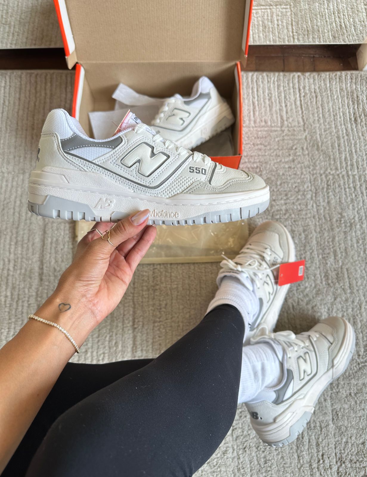 Tênis Balance 550 Cinza