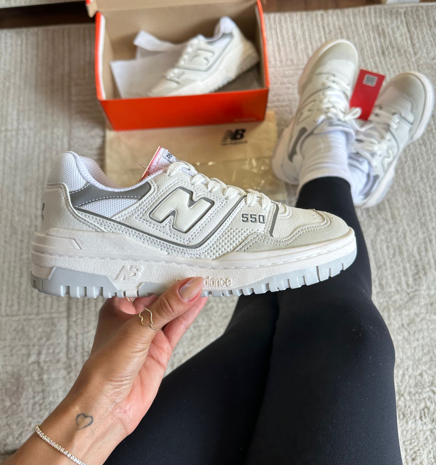 Tênis Balance 550 Cinza