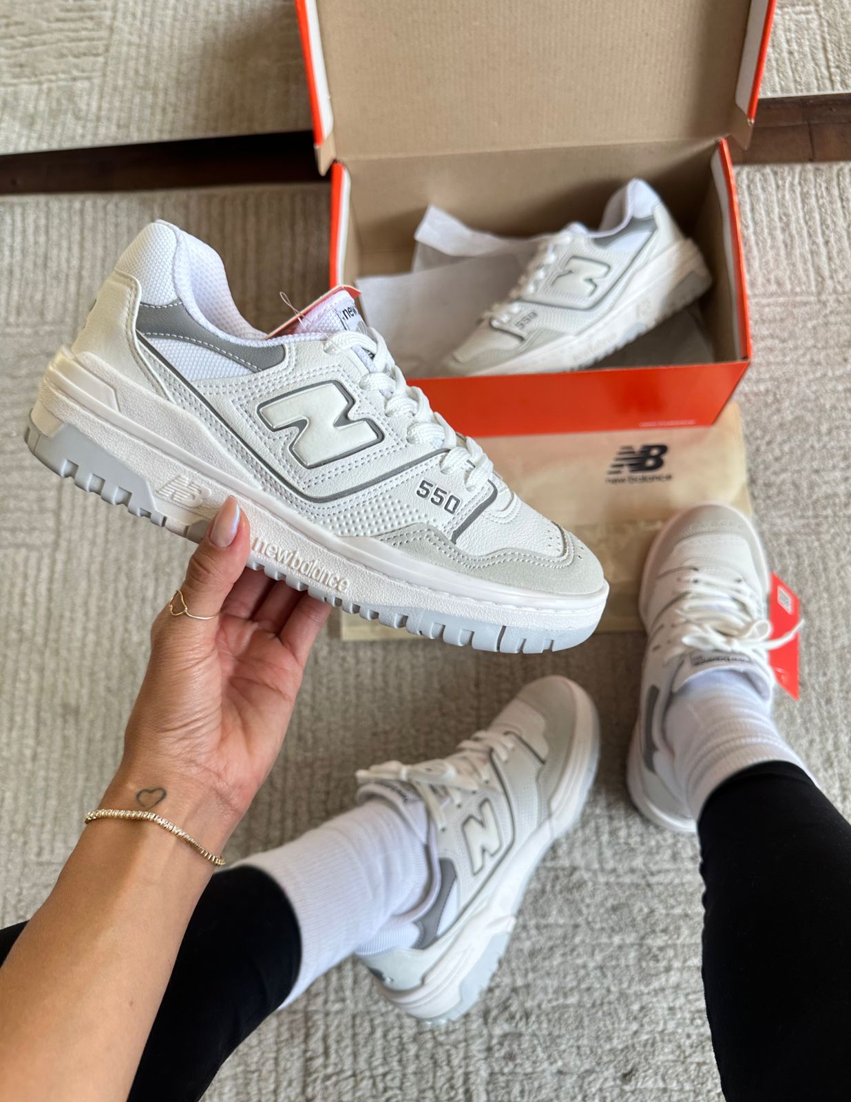 Tênis Balance 550 Cinza