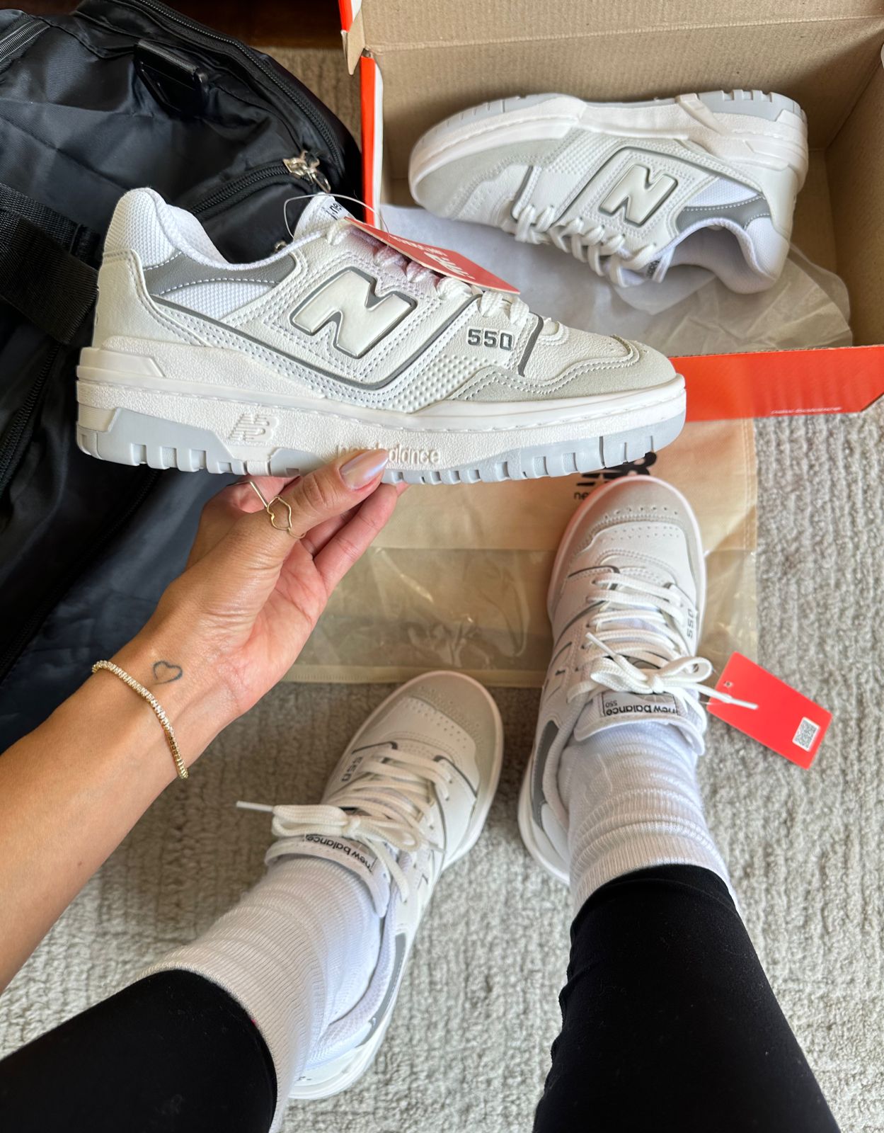 Tênis Balance 550 Cinza