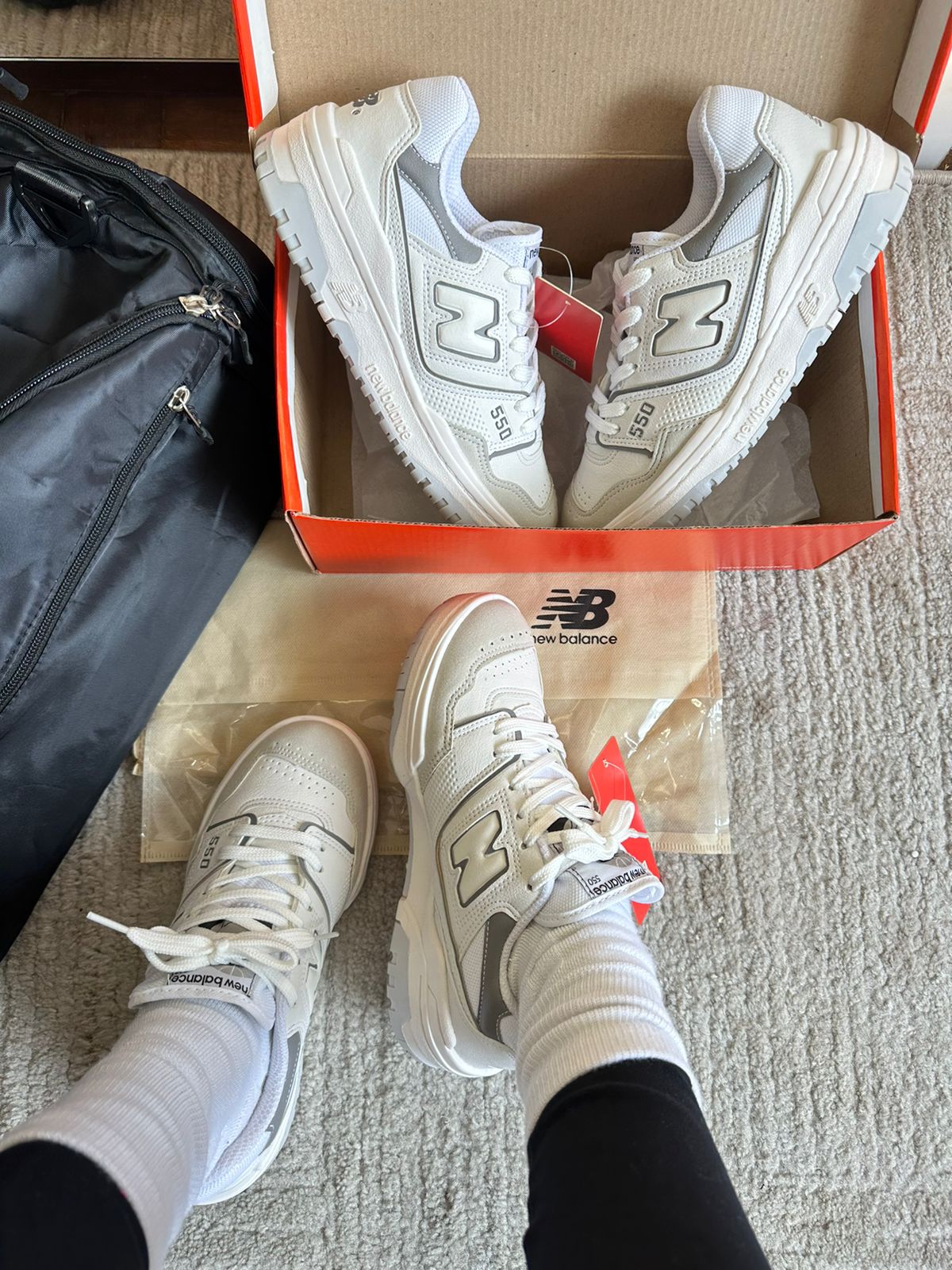 Tênis Balance 550 Cinza