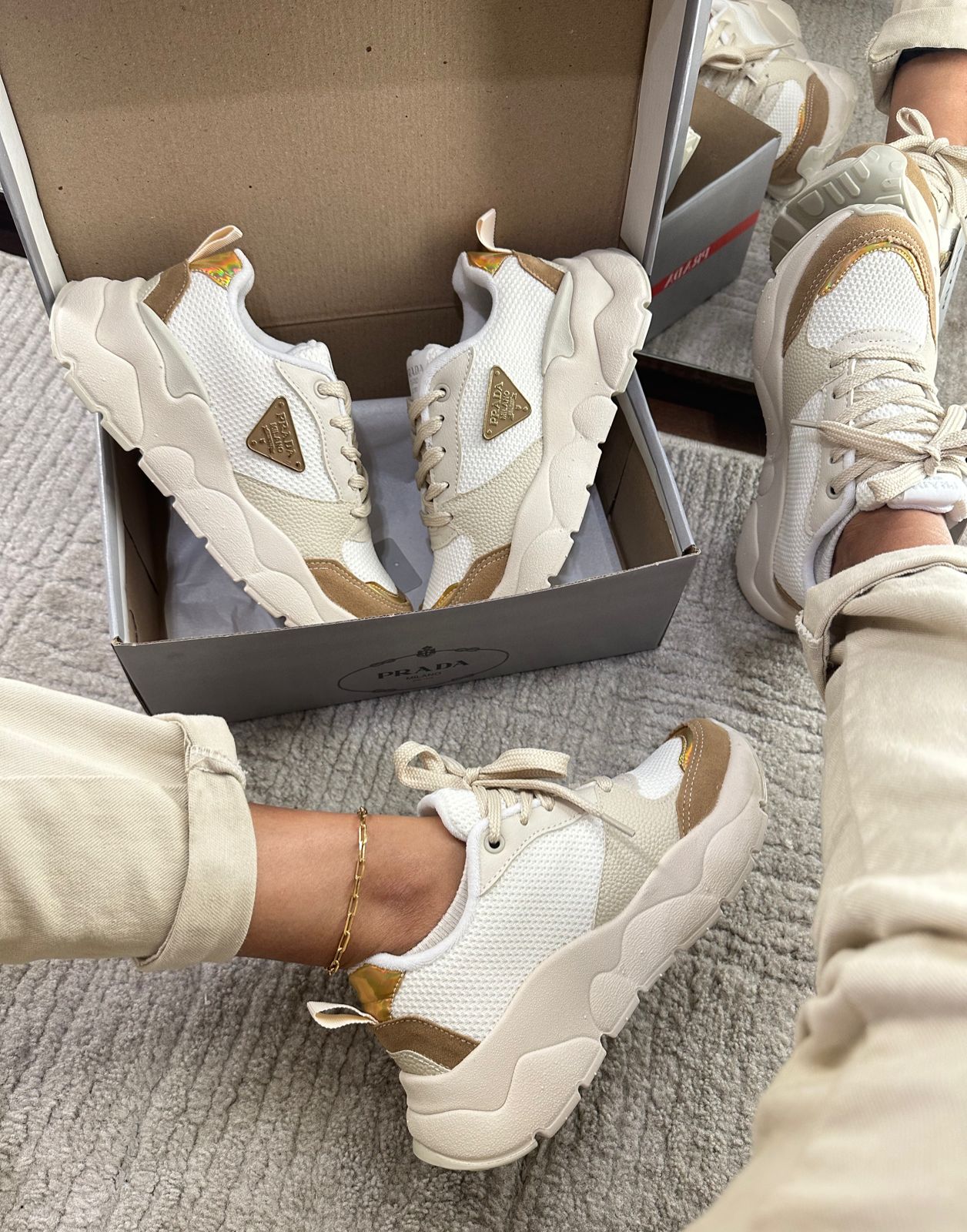 Tênis P. Milano Off White