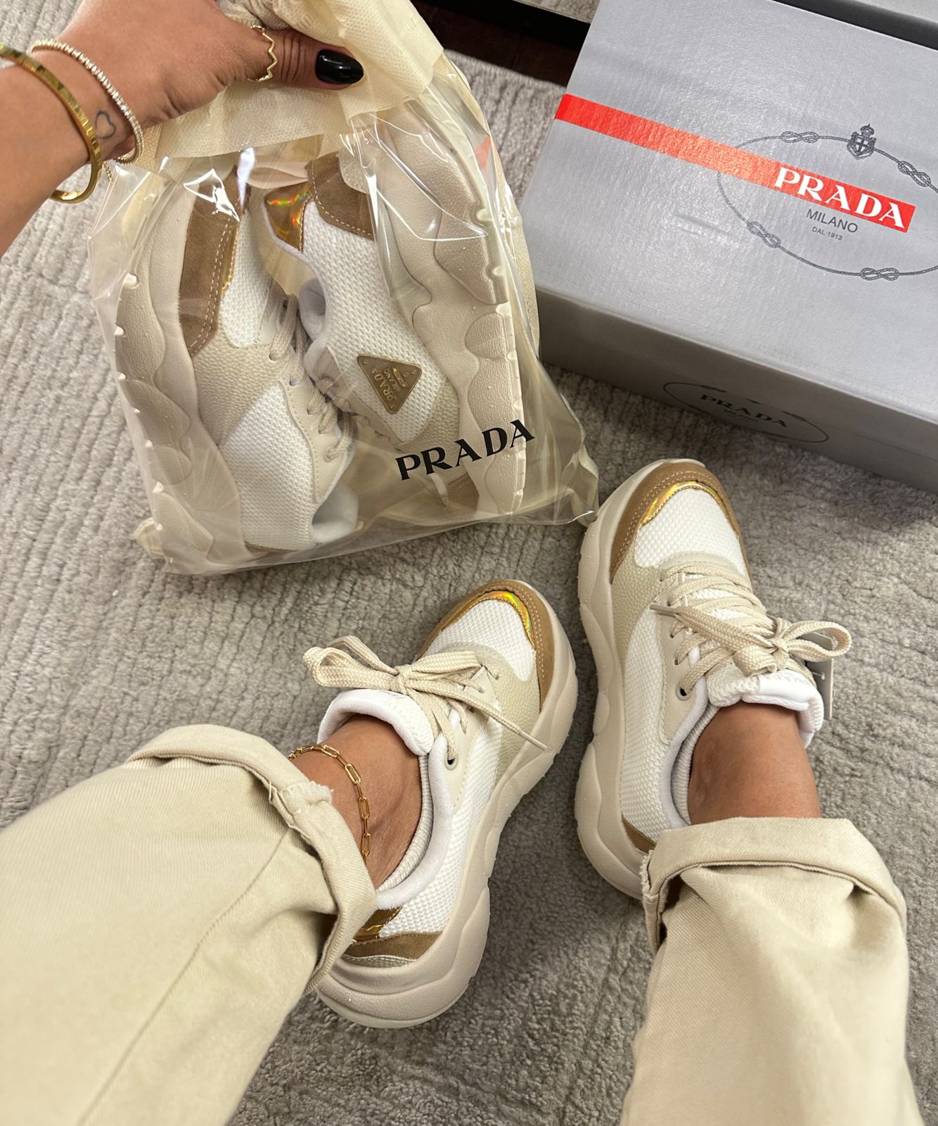 Tênis P. Milano Off White