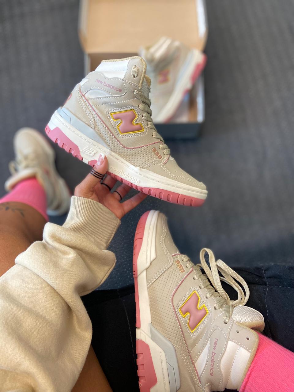 Bota Balance 650 Nude Rosa