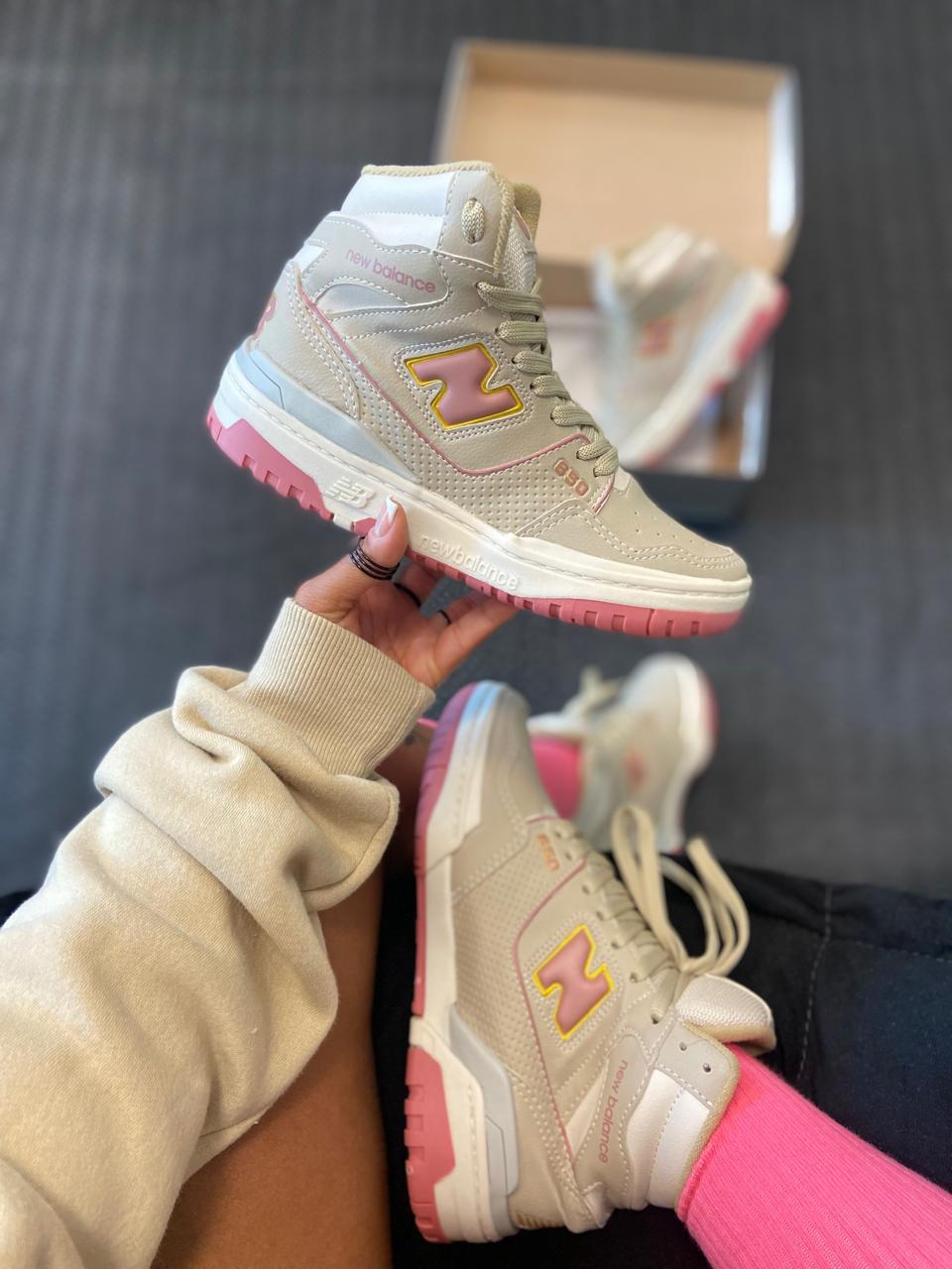Bota Balance 650 Nude Rosa