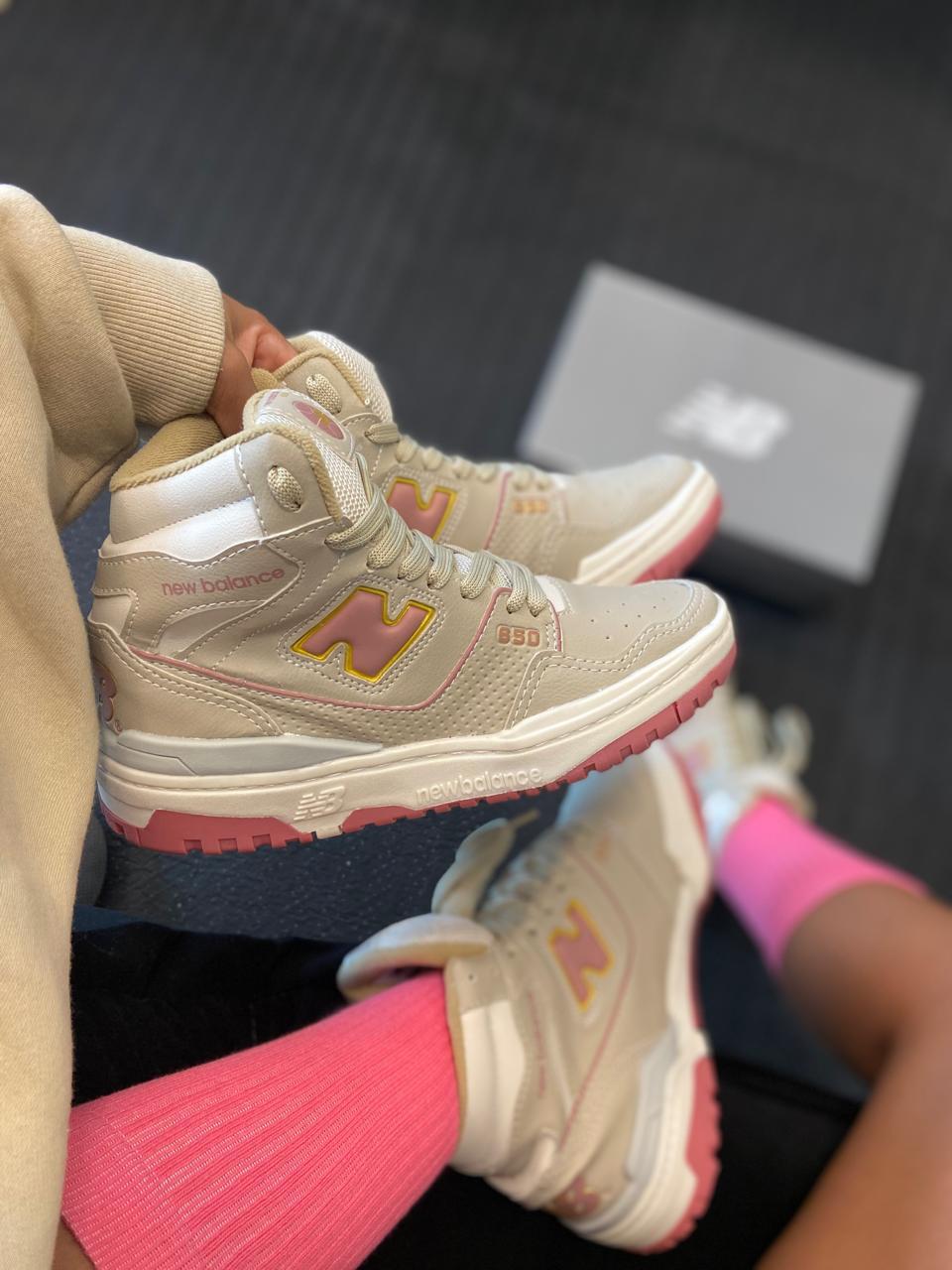 Bota Balance 650 Nude Rosa