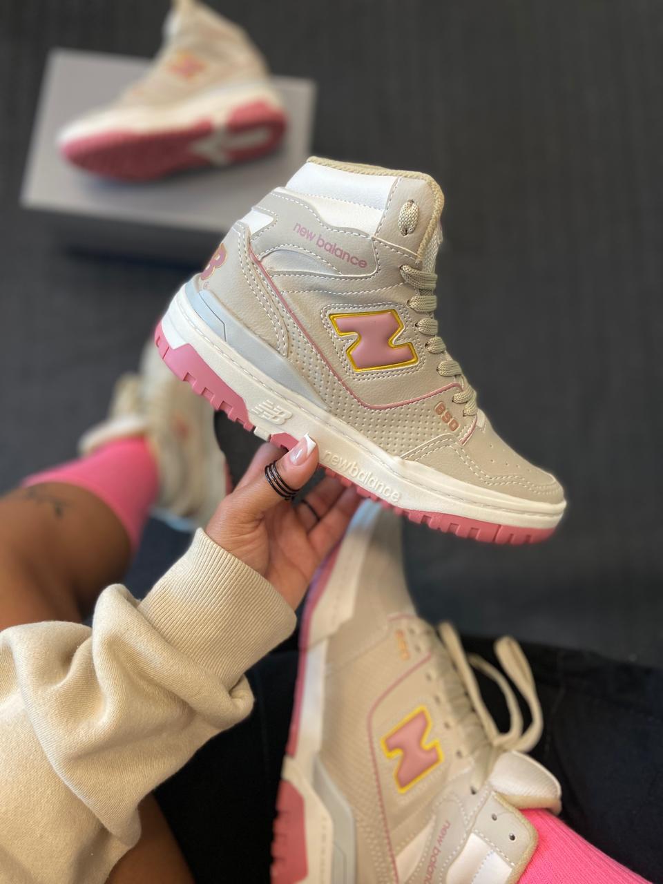 Bota Balance 650 Nude Rosa