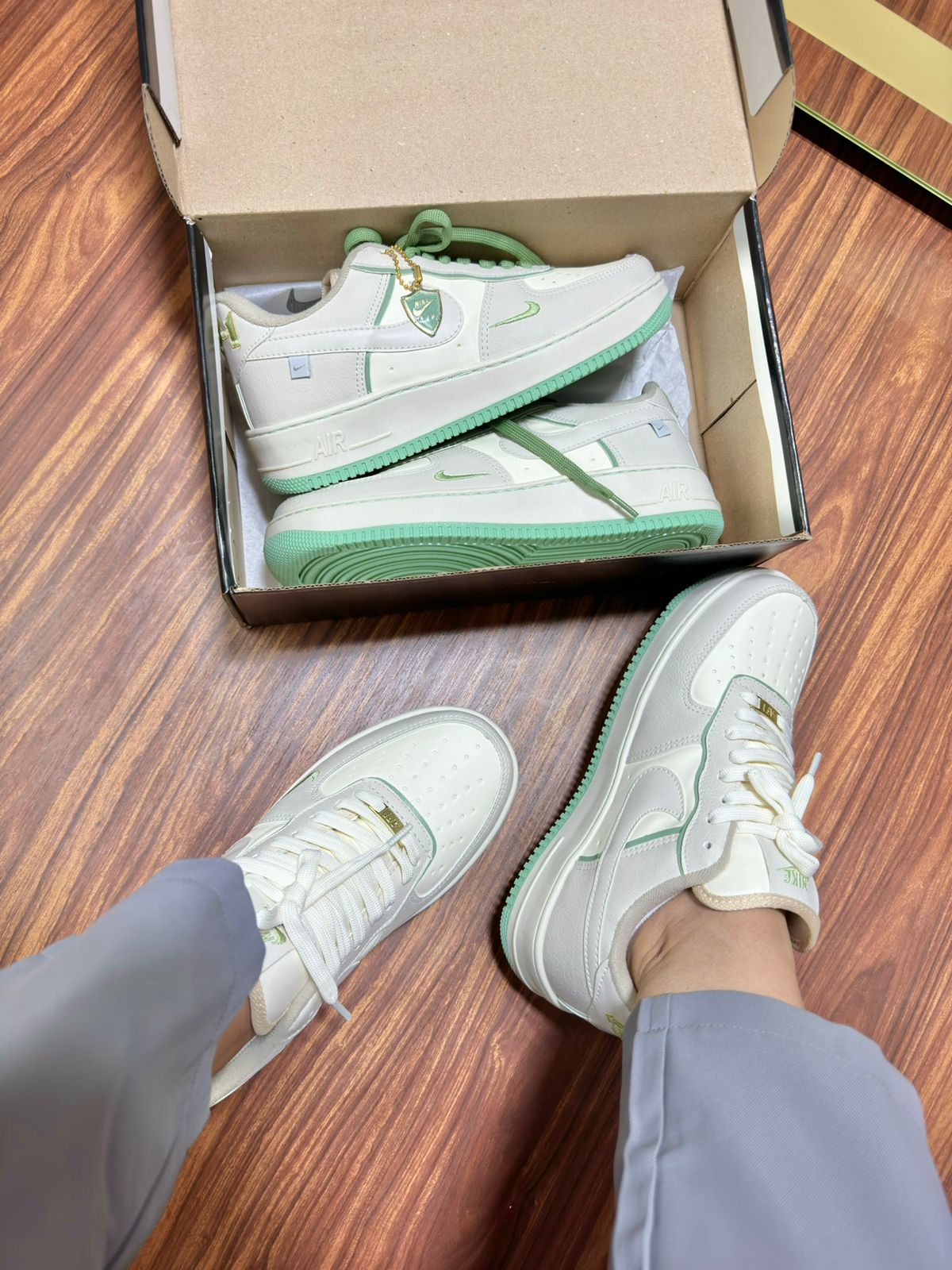 Tênis Air AF-1 Verde