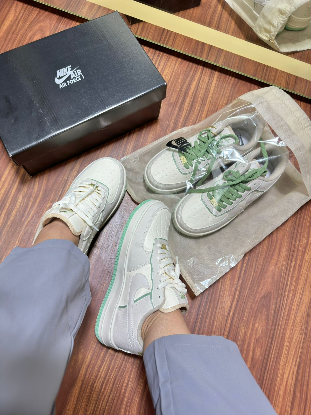 Tênis Air AF-1 Verde