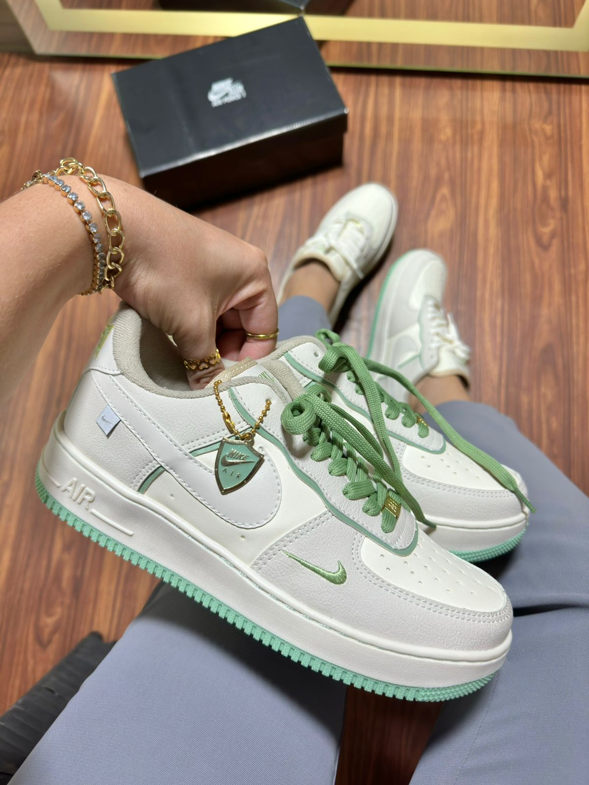 Tênis Air AF-1 Verde