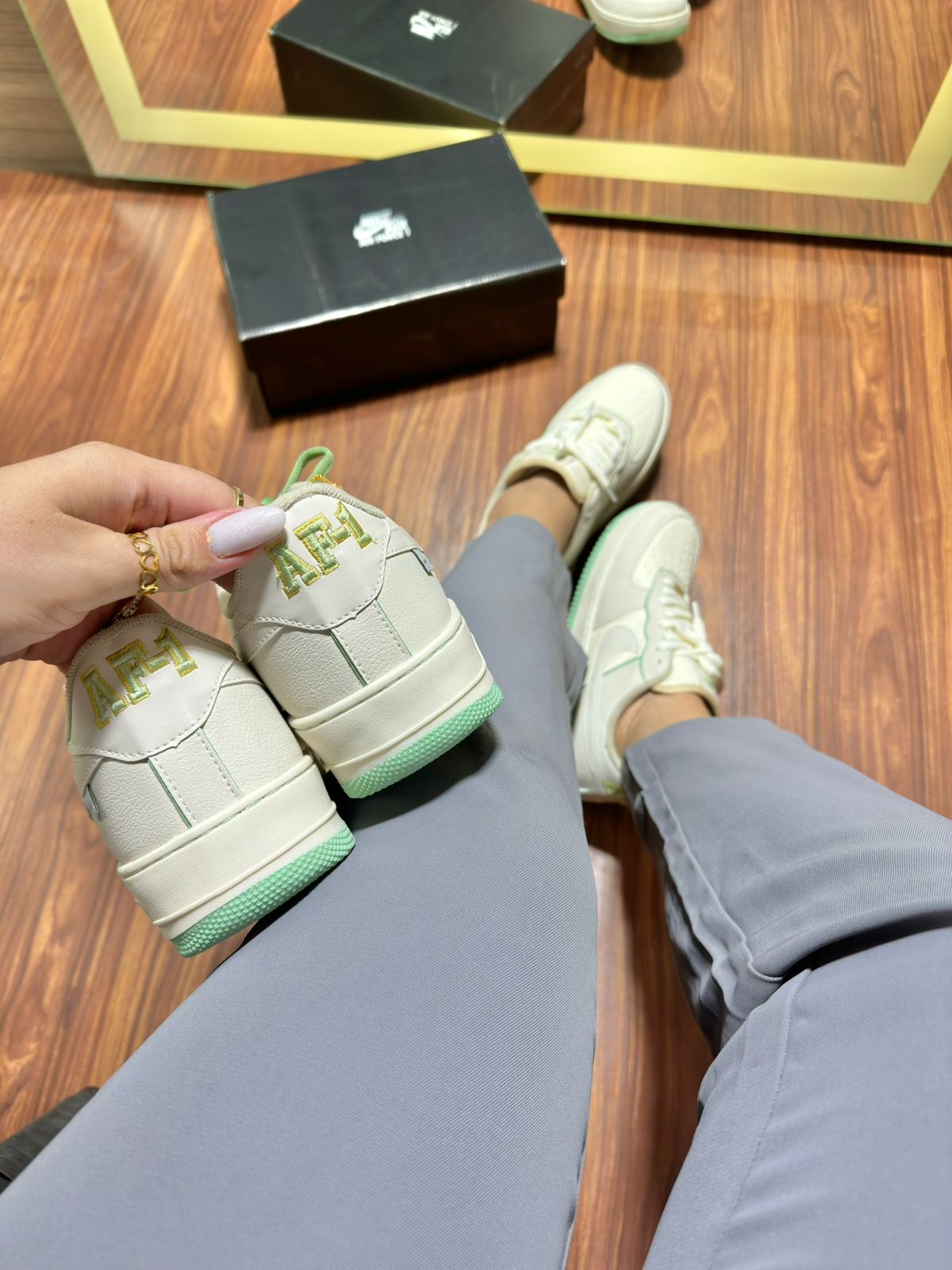Tênis Air AF-1 Verde
