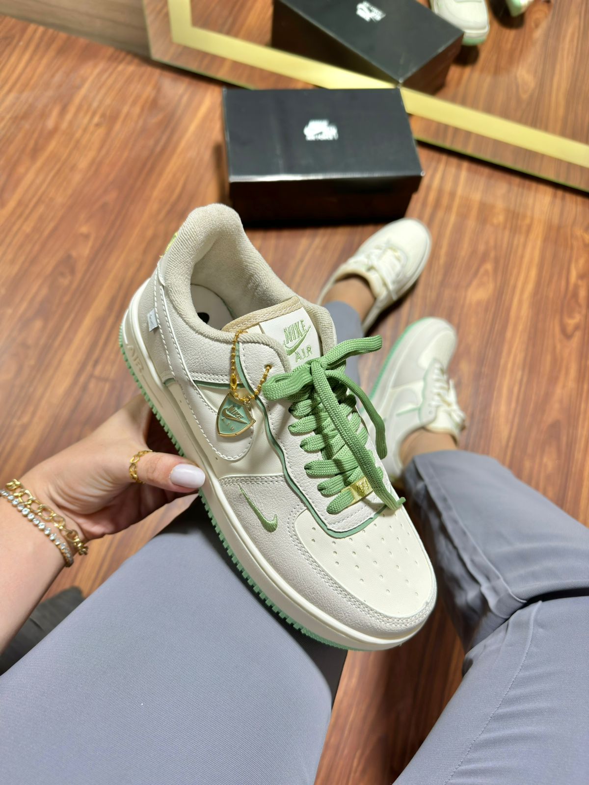 Tênis Air AF-1 Verde