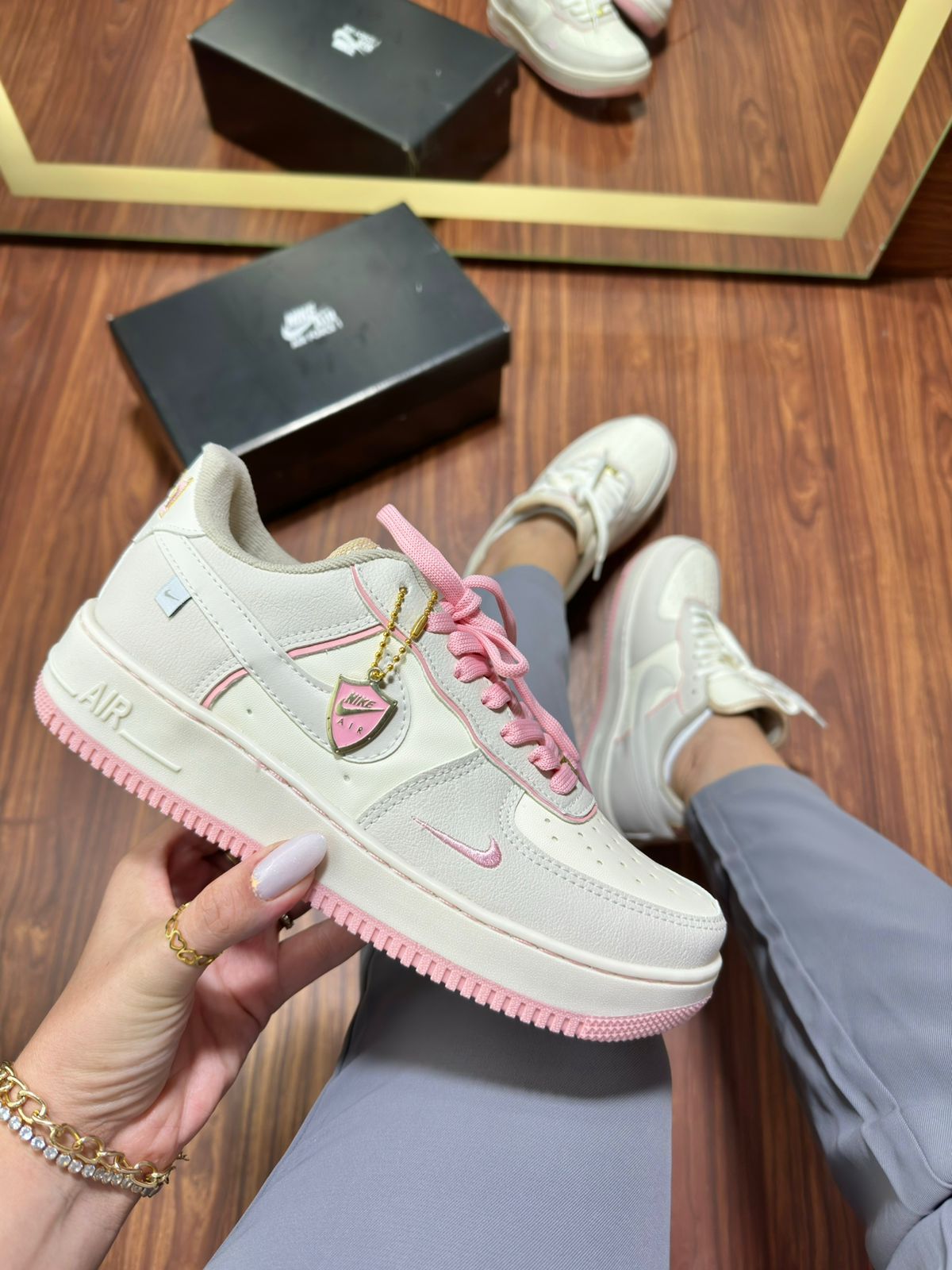 Tênis Air AF-1 Rosa