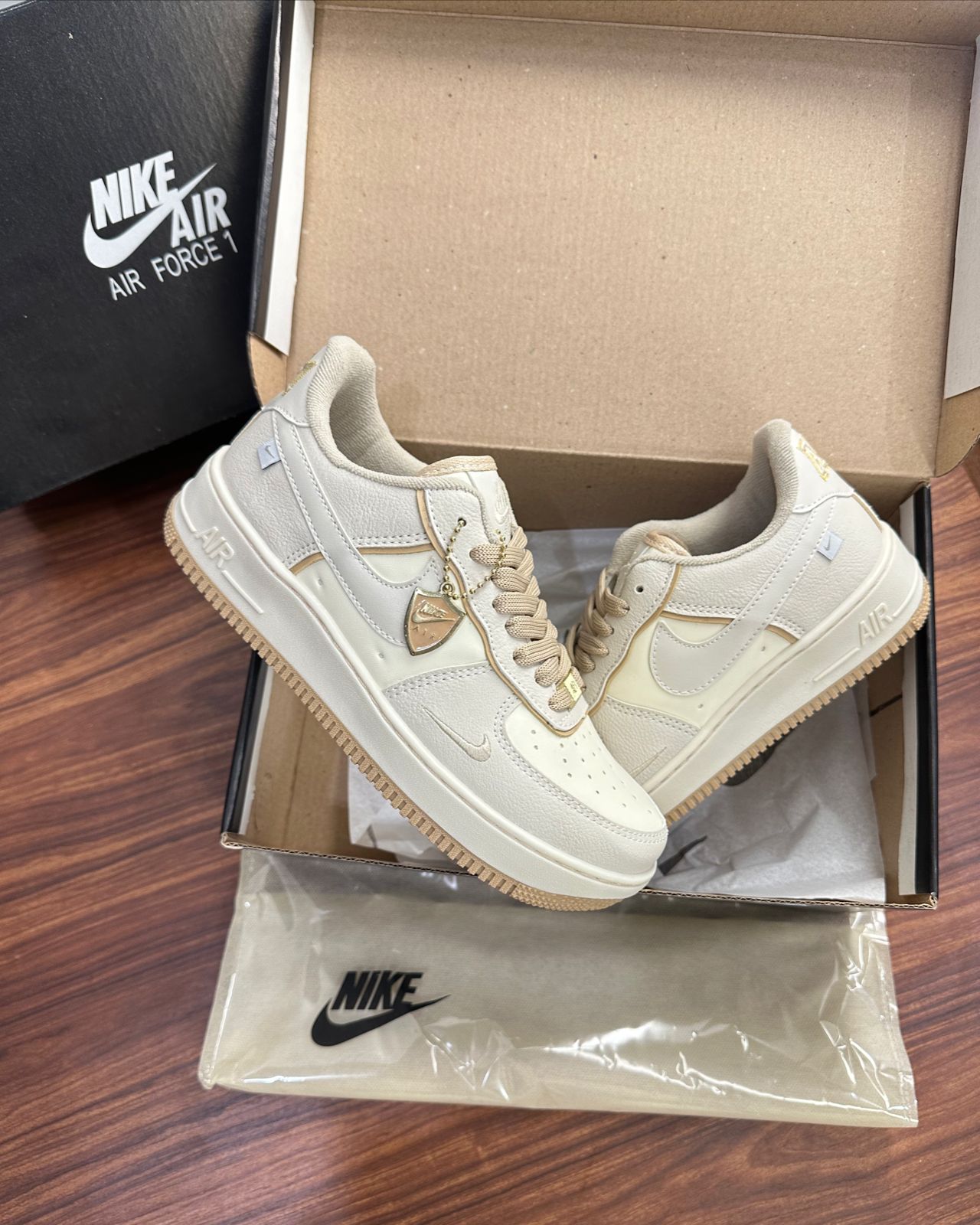 Tênis Air AF-1 Nude