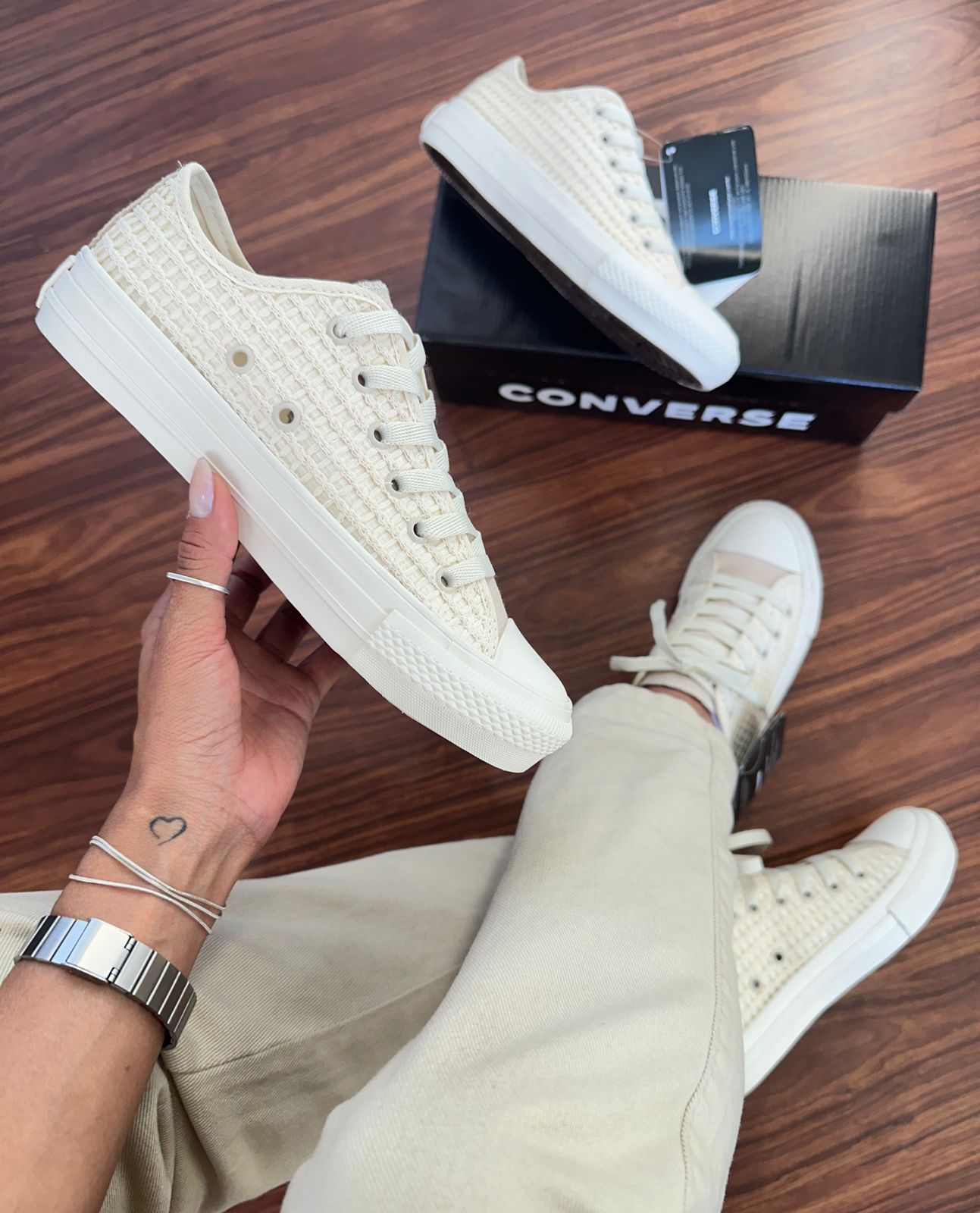 Tênis All Star Renda Off