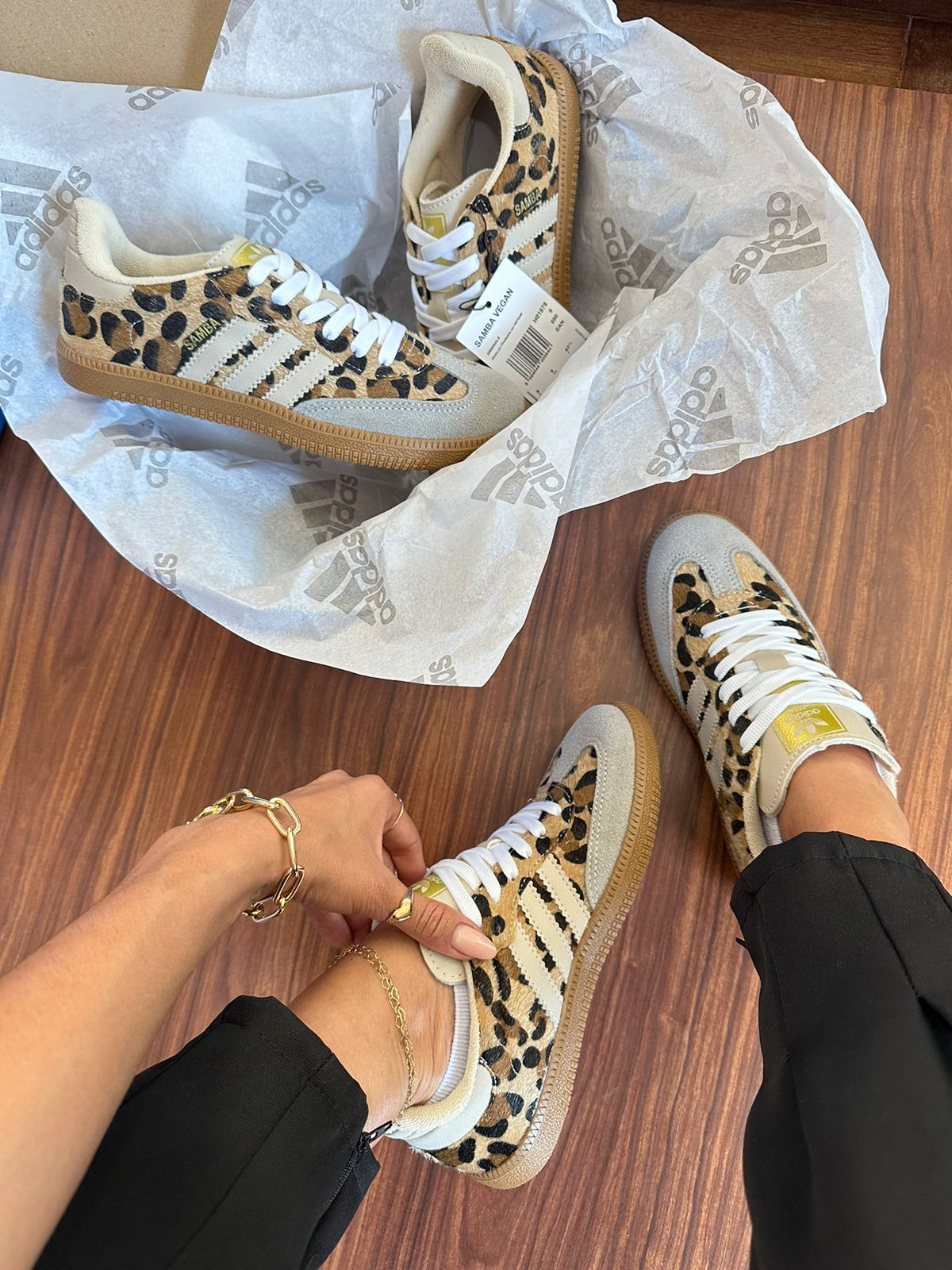 Tênis Samba Animal Print