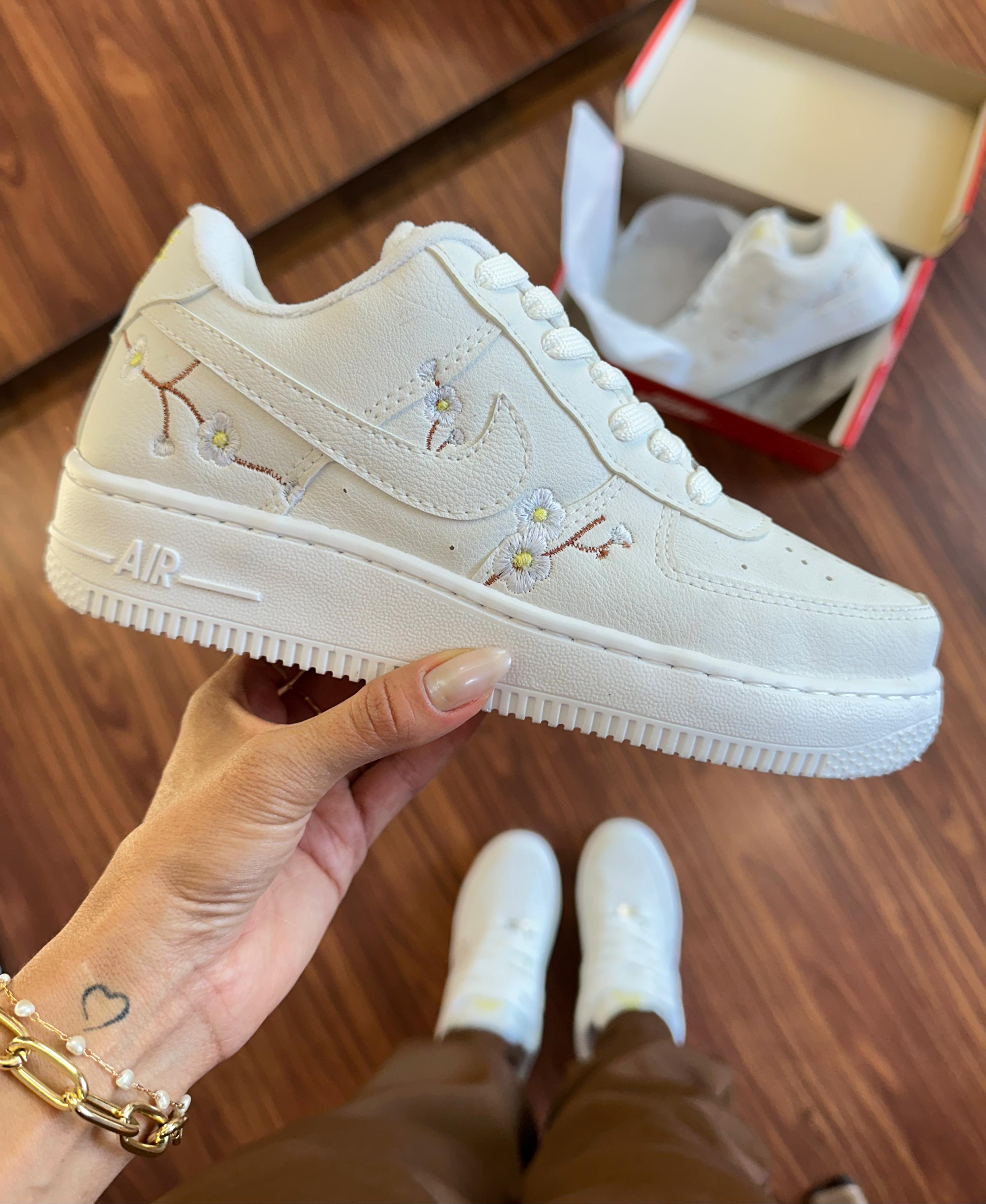 Tênis Air Force Floral