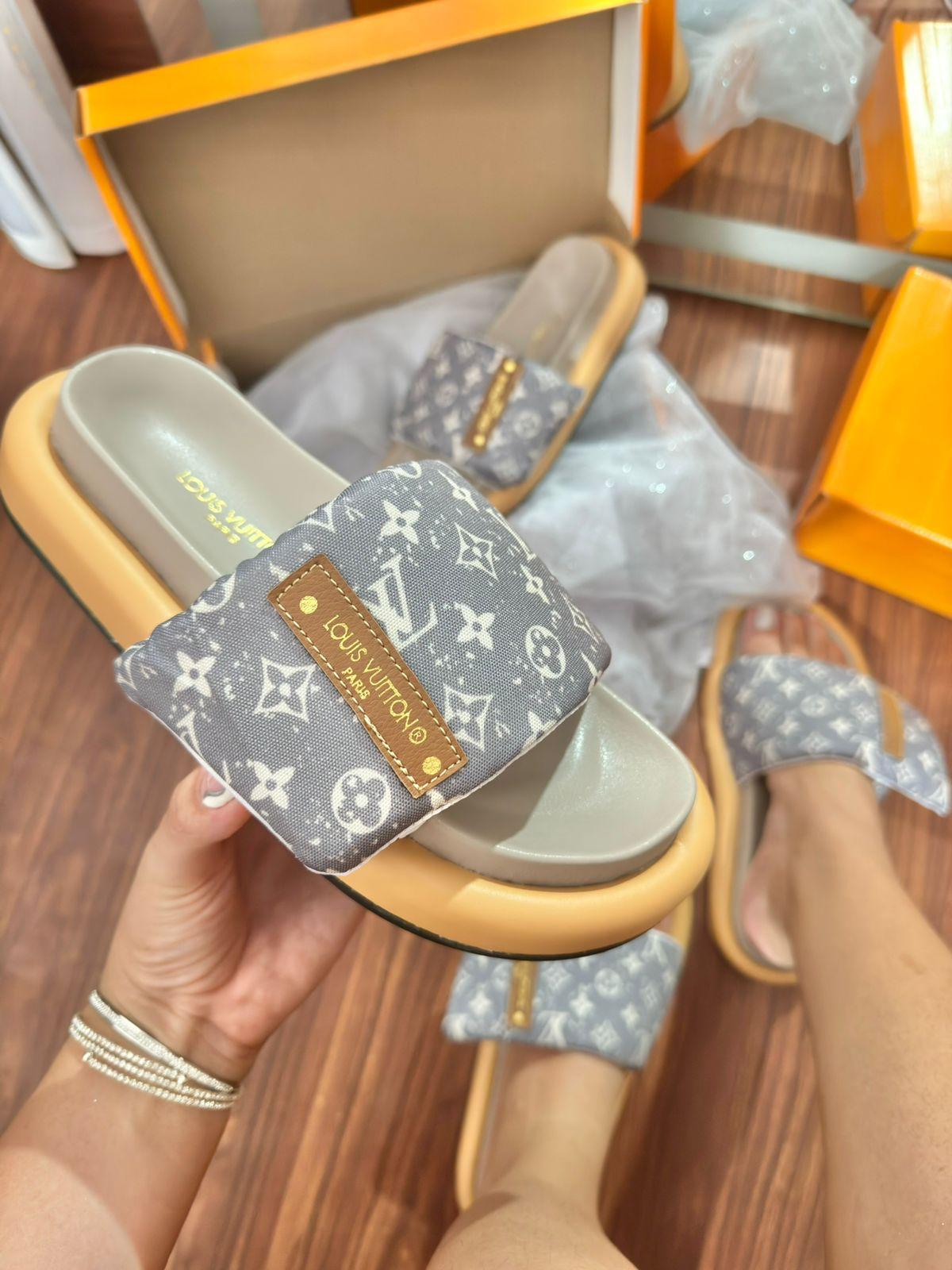 Slid Insp. LV Pillow Cinza