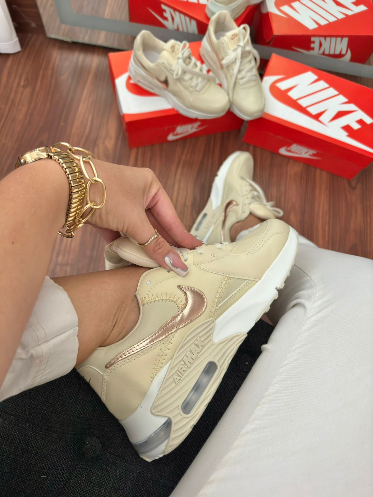 Tênis Air Max 90 Excee Nude