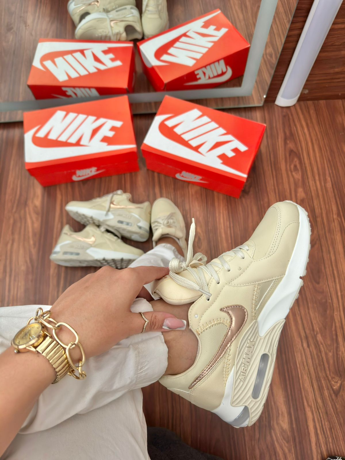 Tênis Air Max 90 Excee Nude
