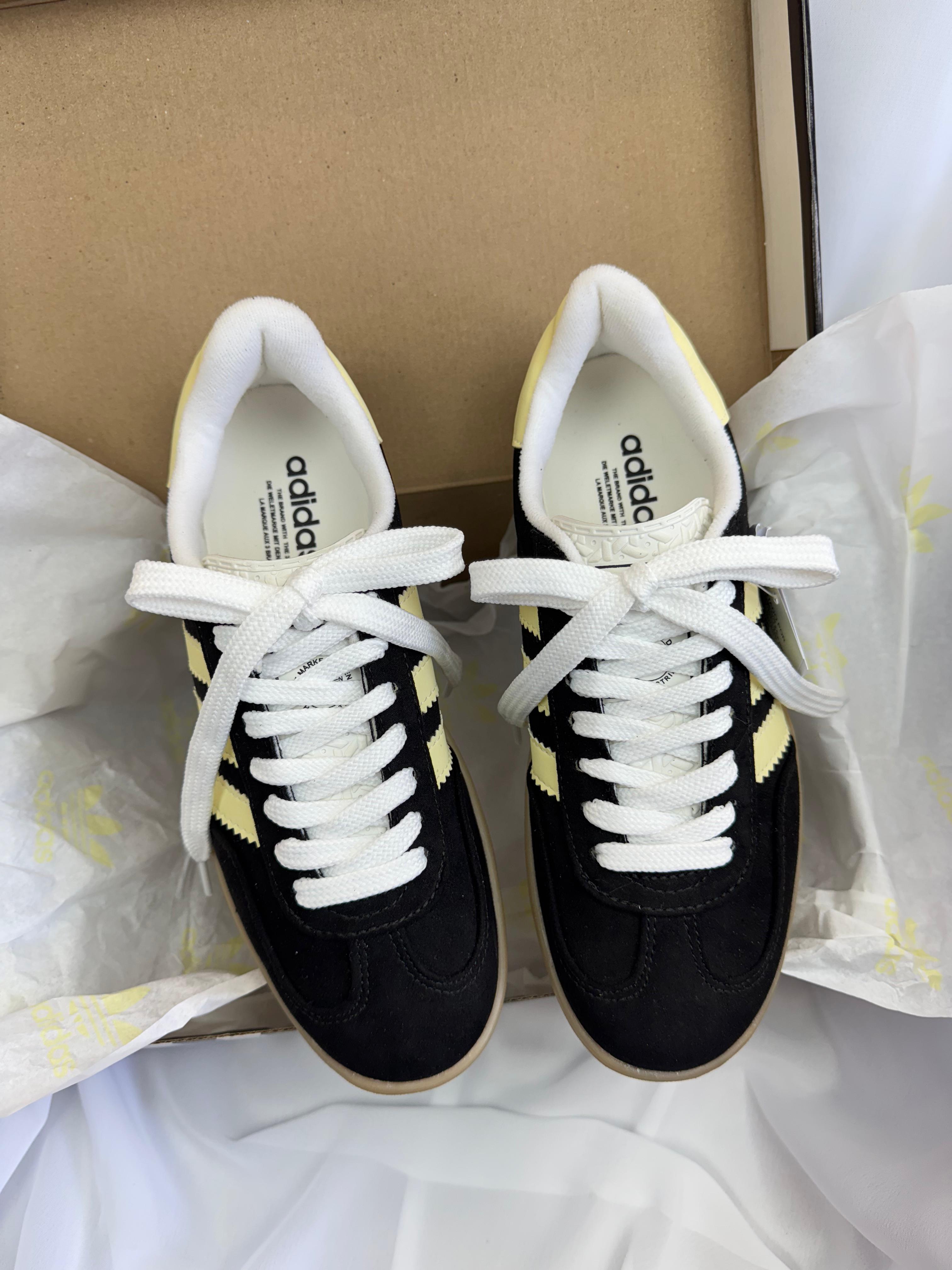 Tênis Gazelle Preto Camurça