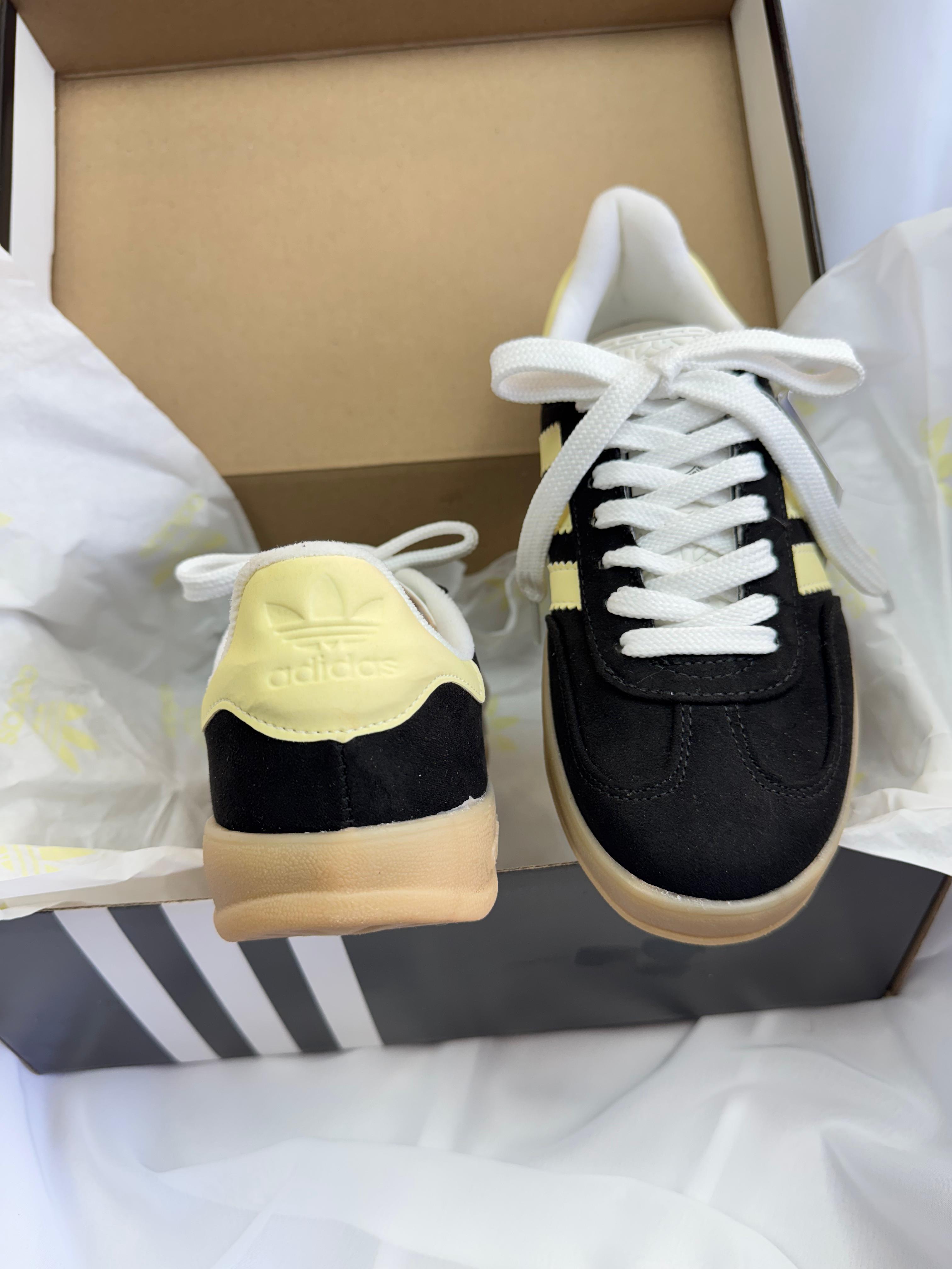 Tênis Gazelle Preto Camurça