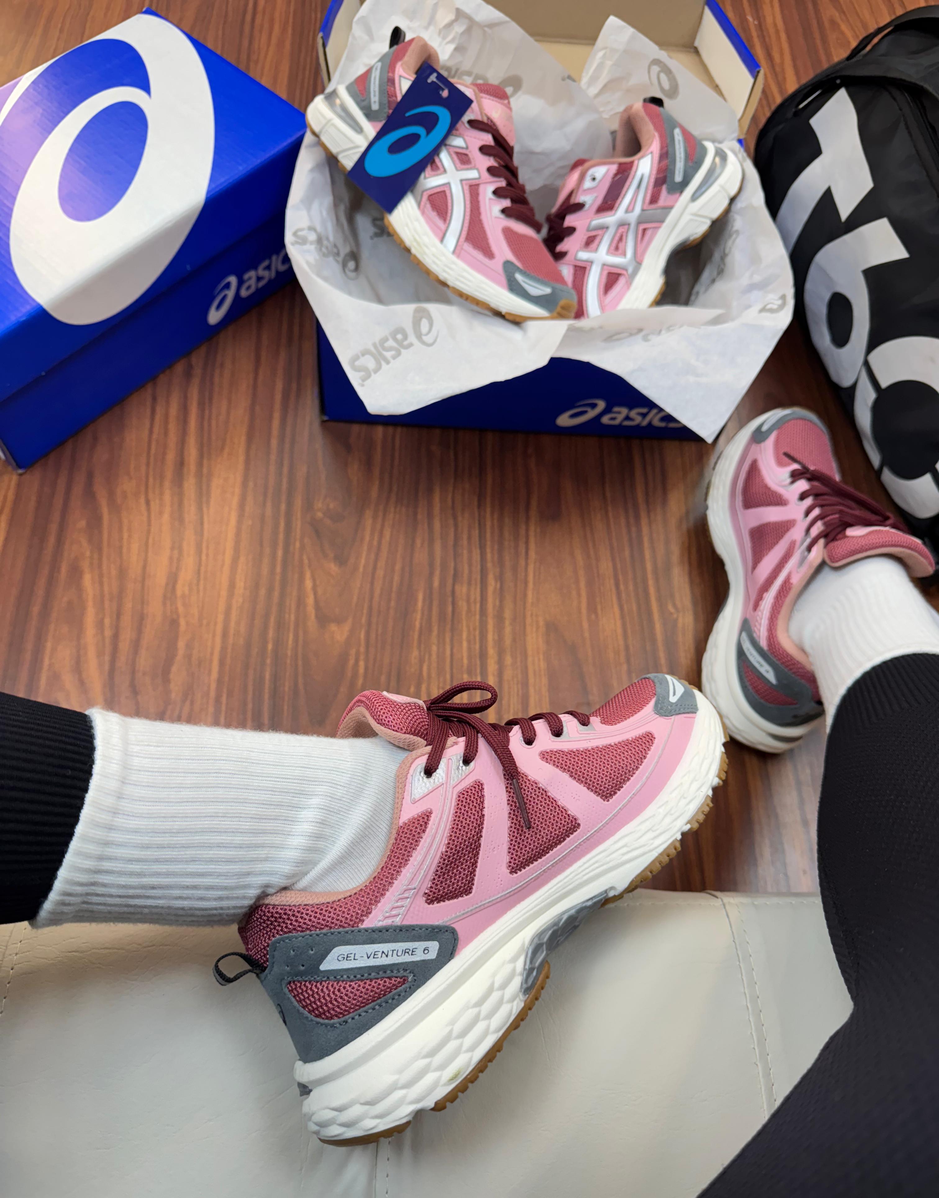Tênis Asics Venture Rosa
