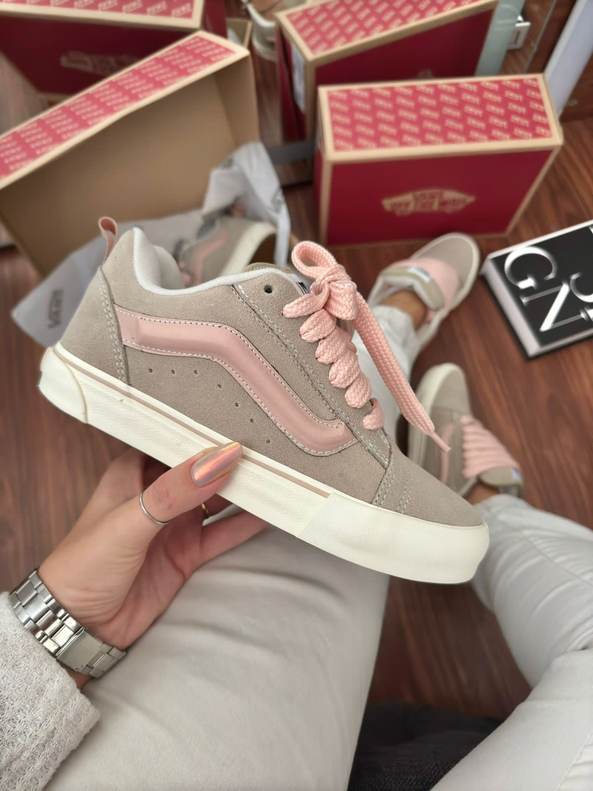 Tênis V. Knu Nude Rose Couro