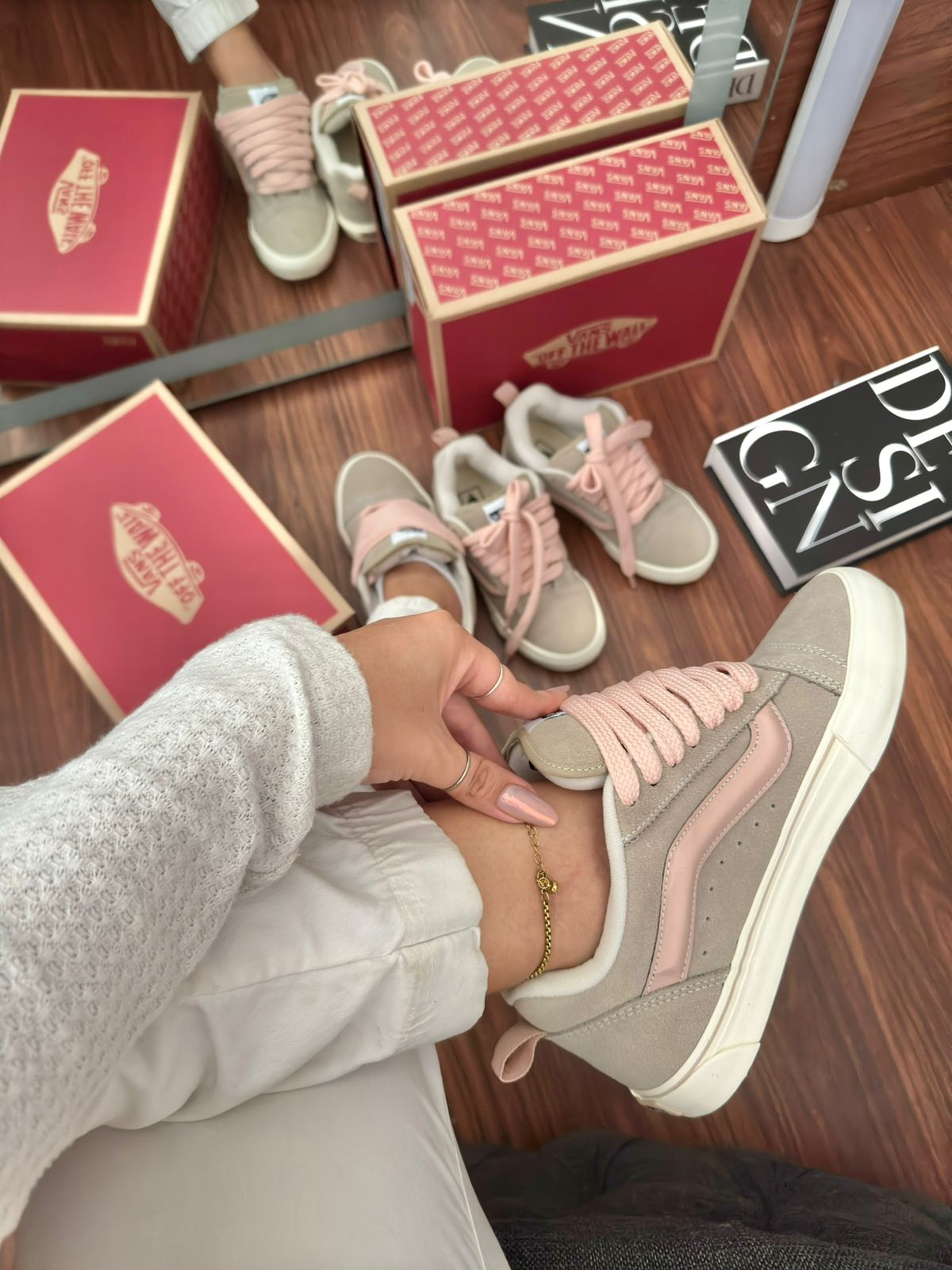 Tênis V. Knu Nude Rose Couro