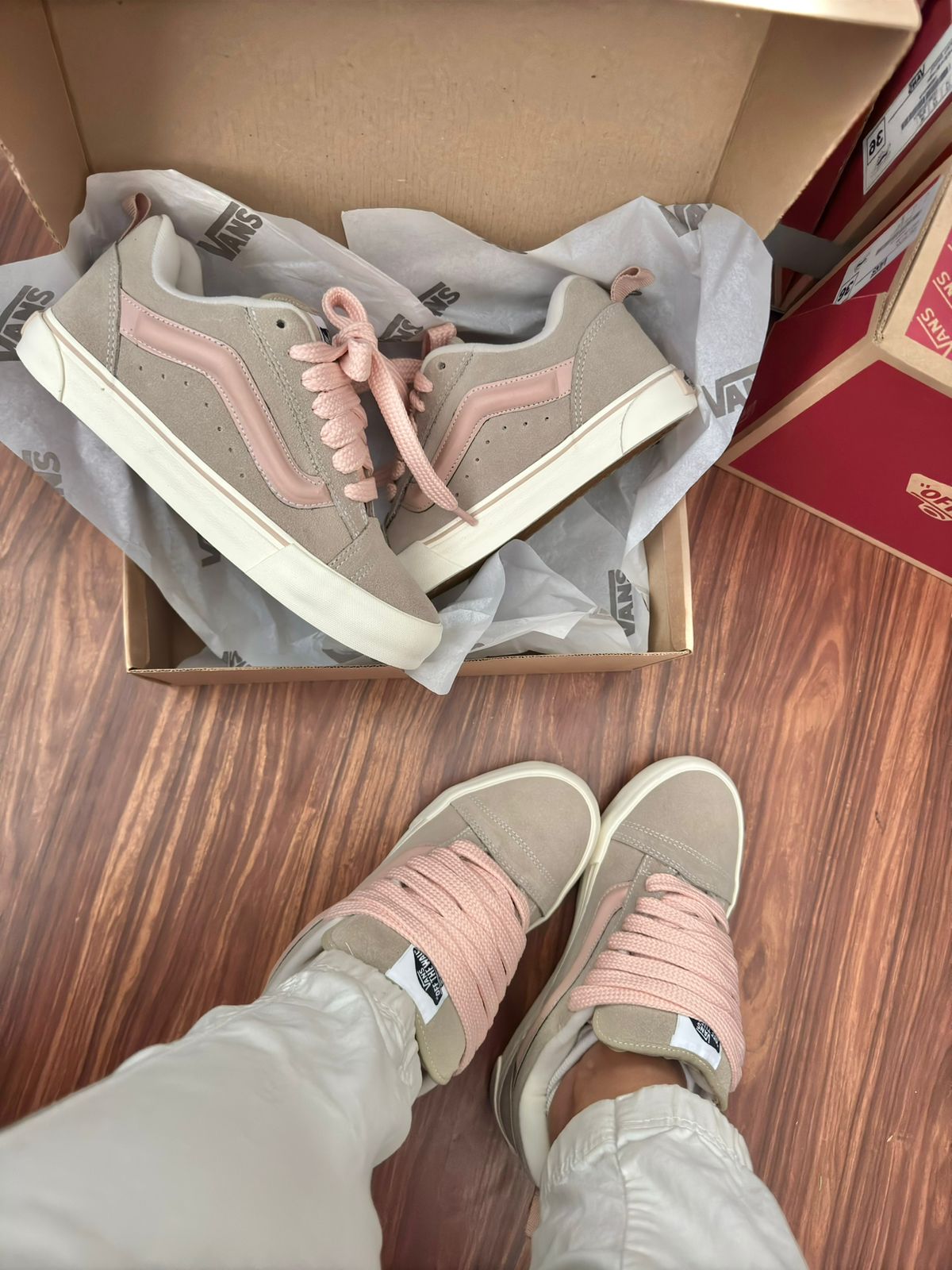 Tênis V. Knu Nude Rose Couro