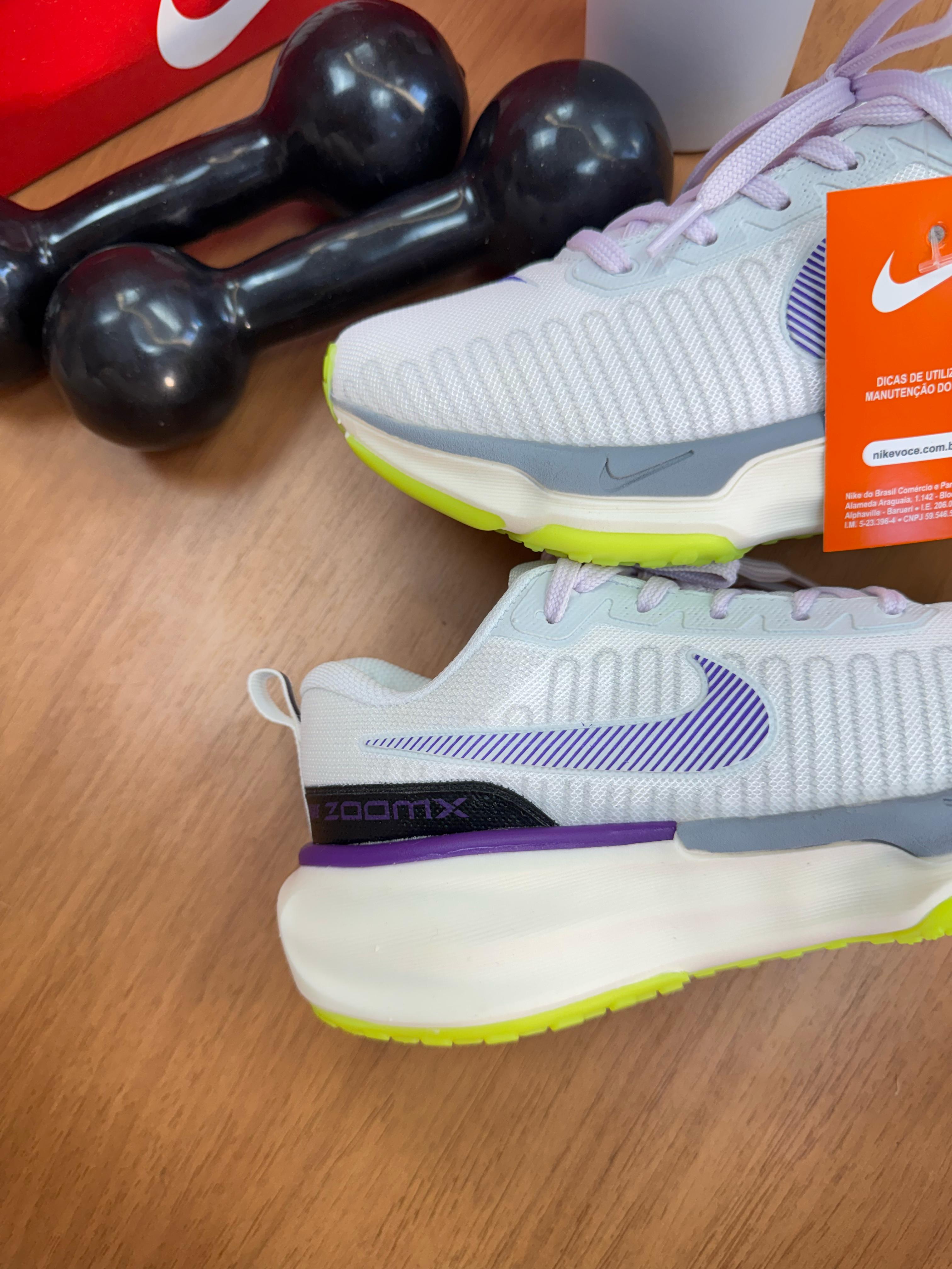 Tênis N. Zoom Run Roxo Verde