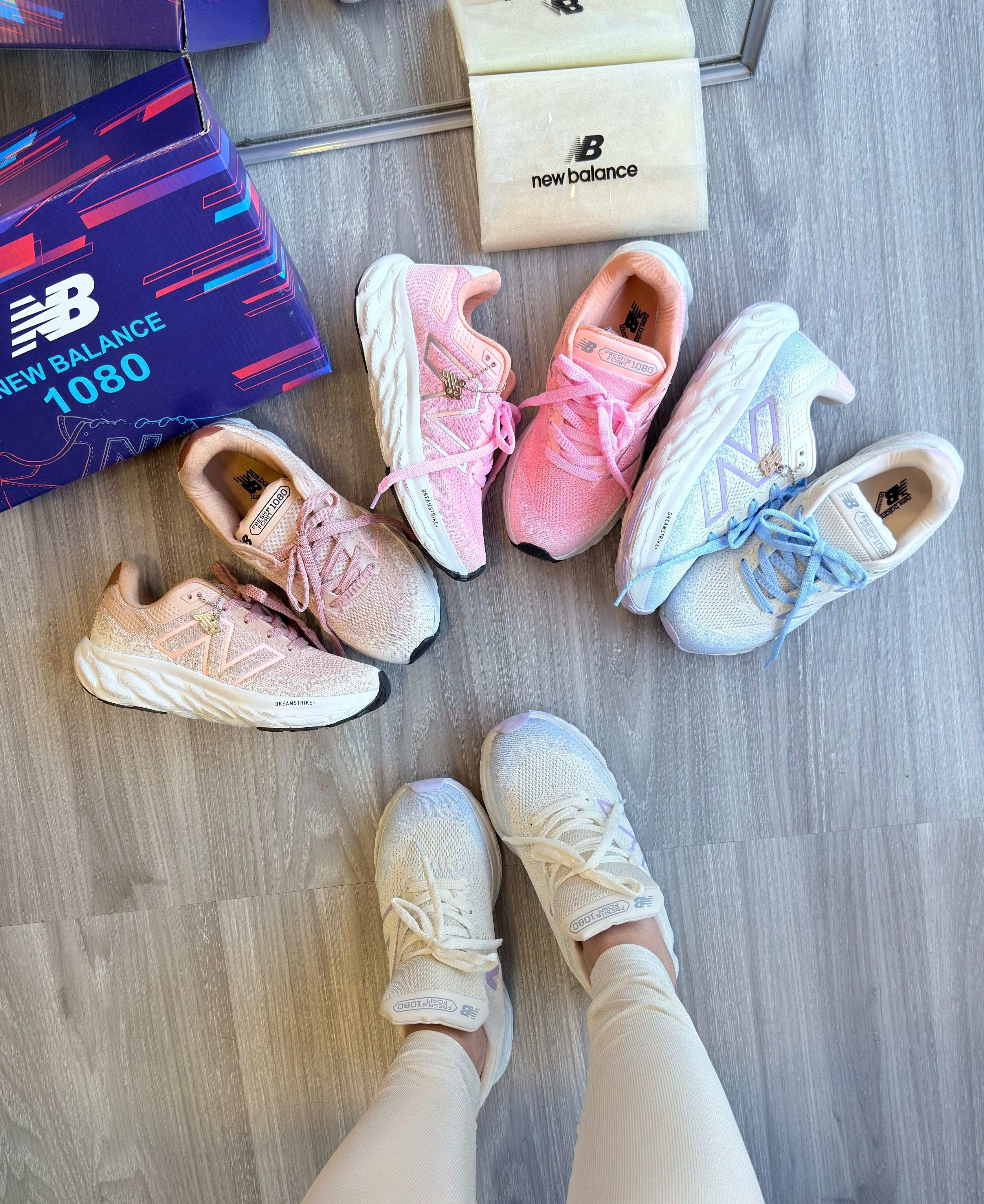 Tênis Balance 1080 Rosa