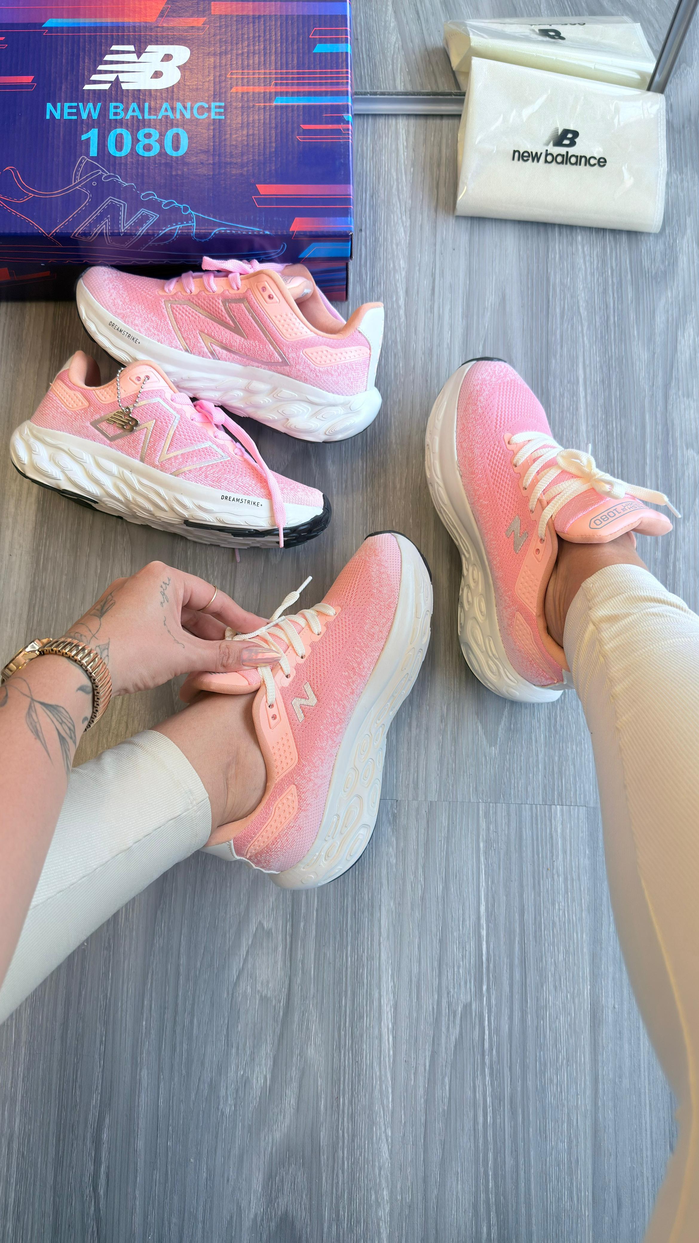 Tênis Balance 1080 Rosa