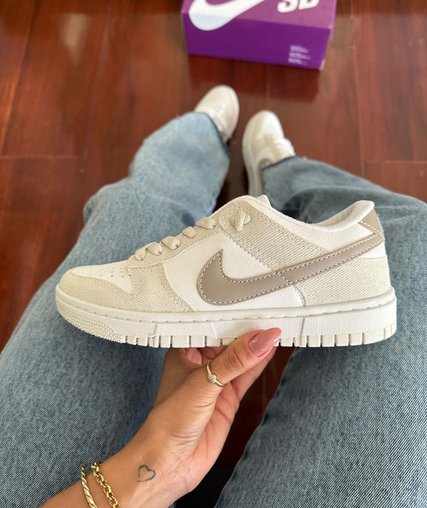 Tênis N. Dunk Cinza Glitter