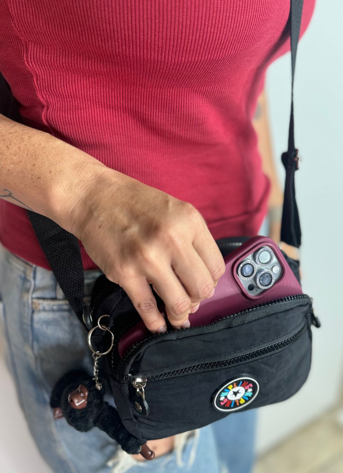 Bolsa Transversal Pequena KPLG