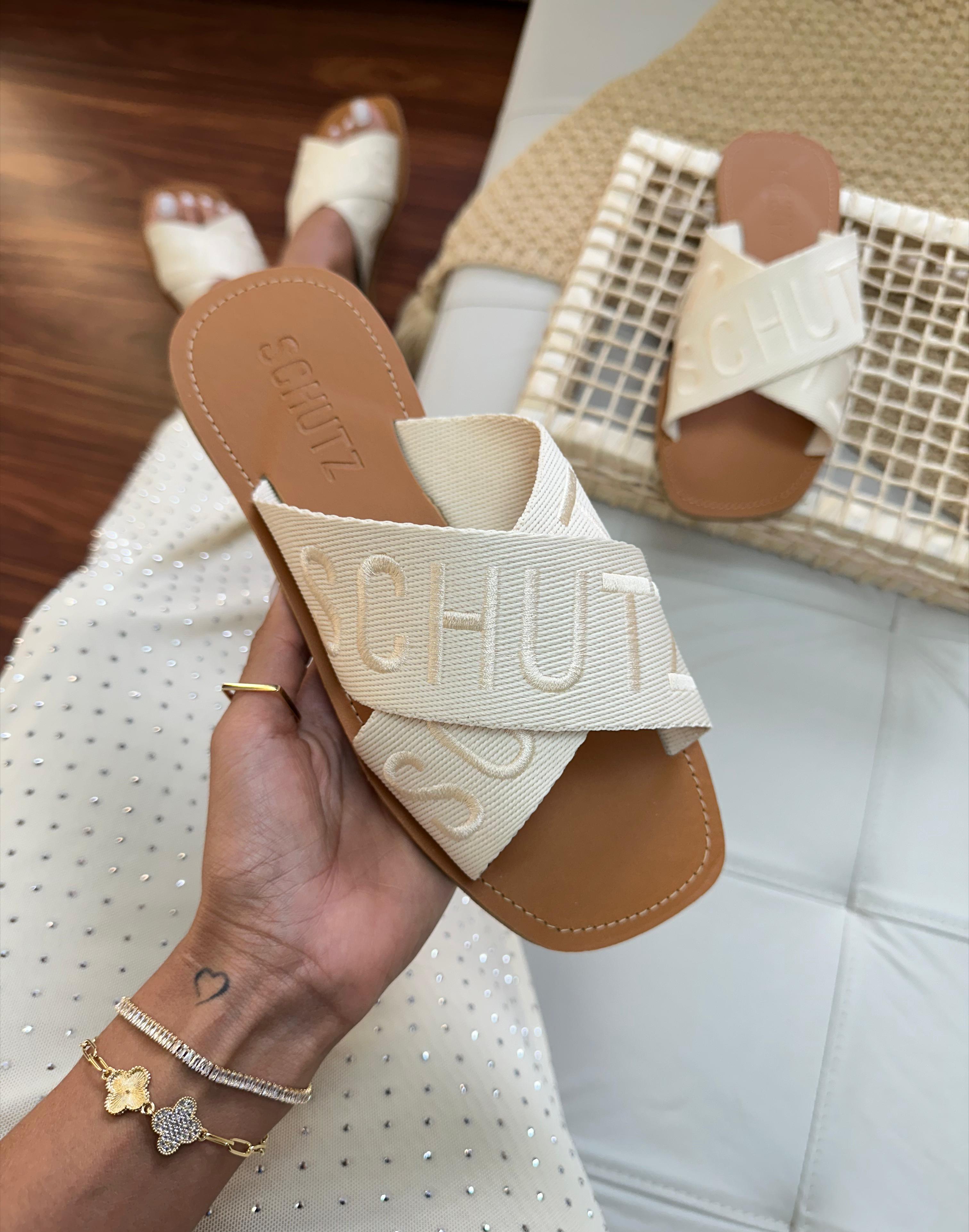Rasteira Schutz Tira X Off