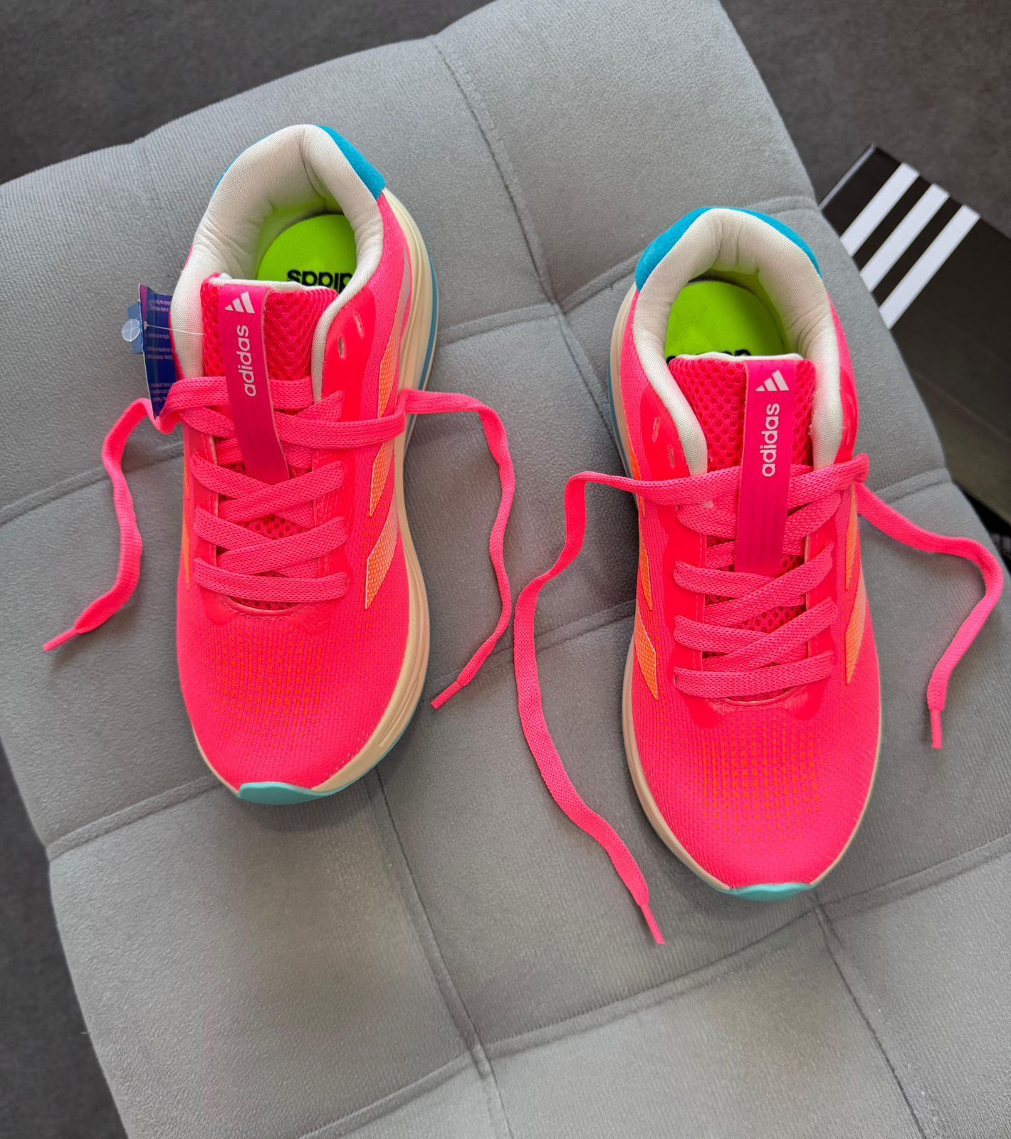 Tênis Ad. Running Course Rosa