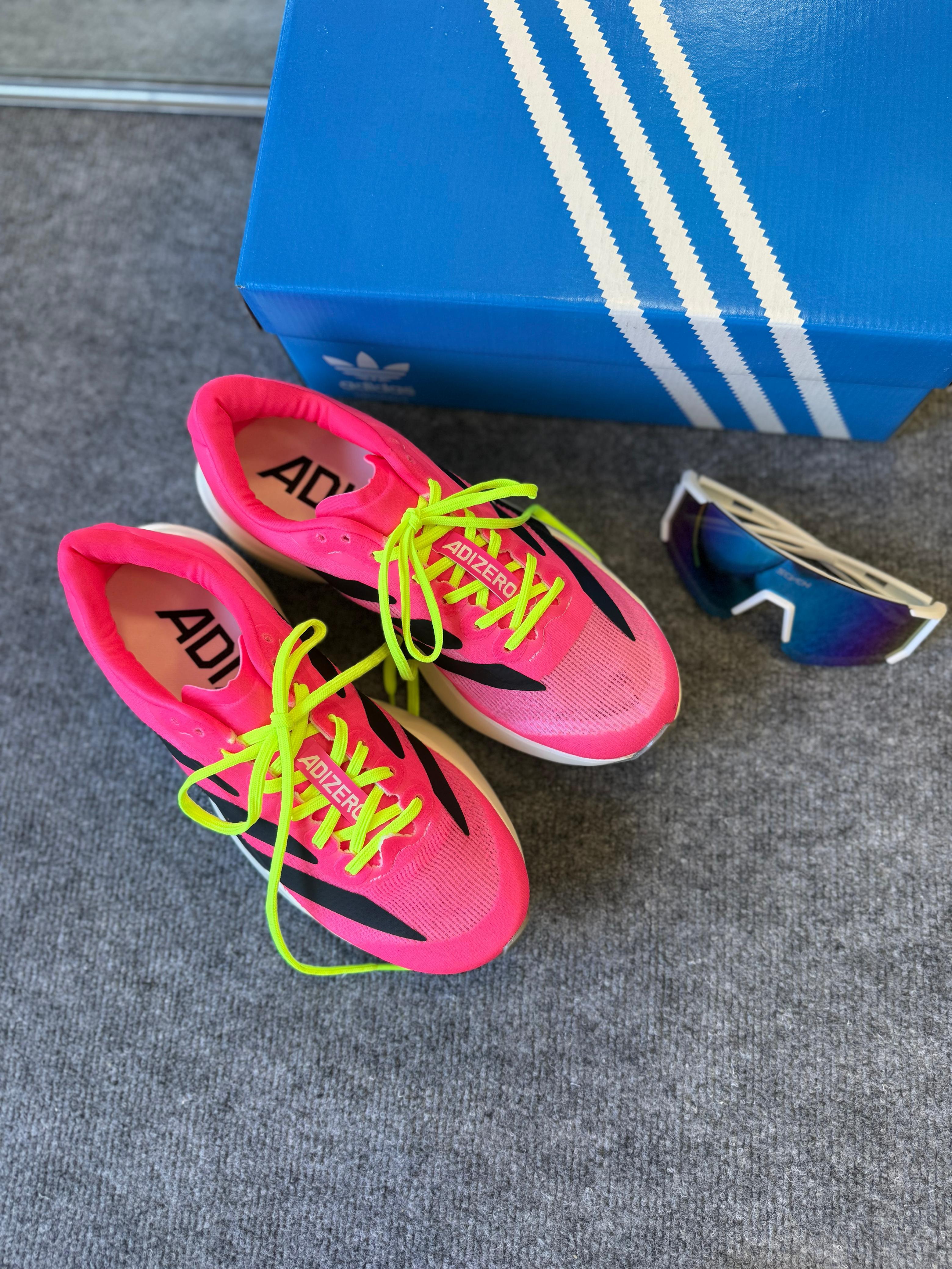 Tênis Adizero Evo SL Pink Neon