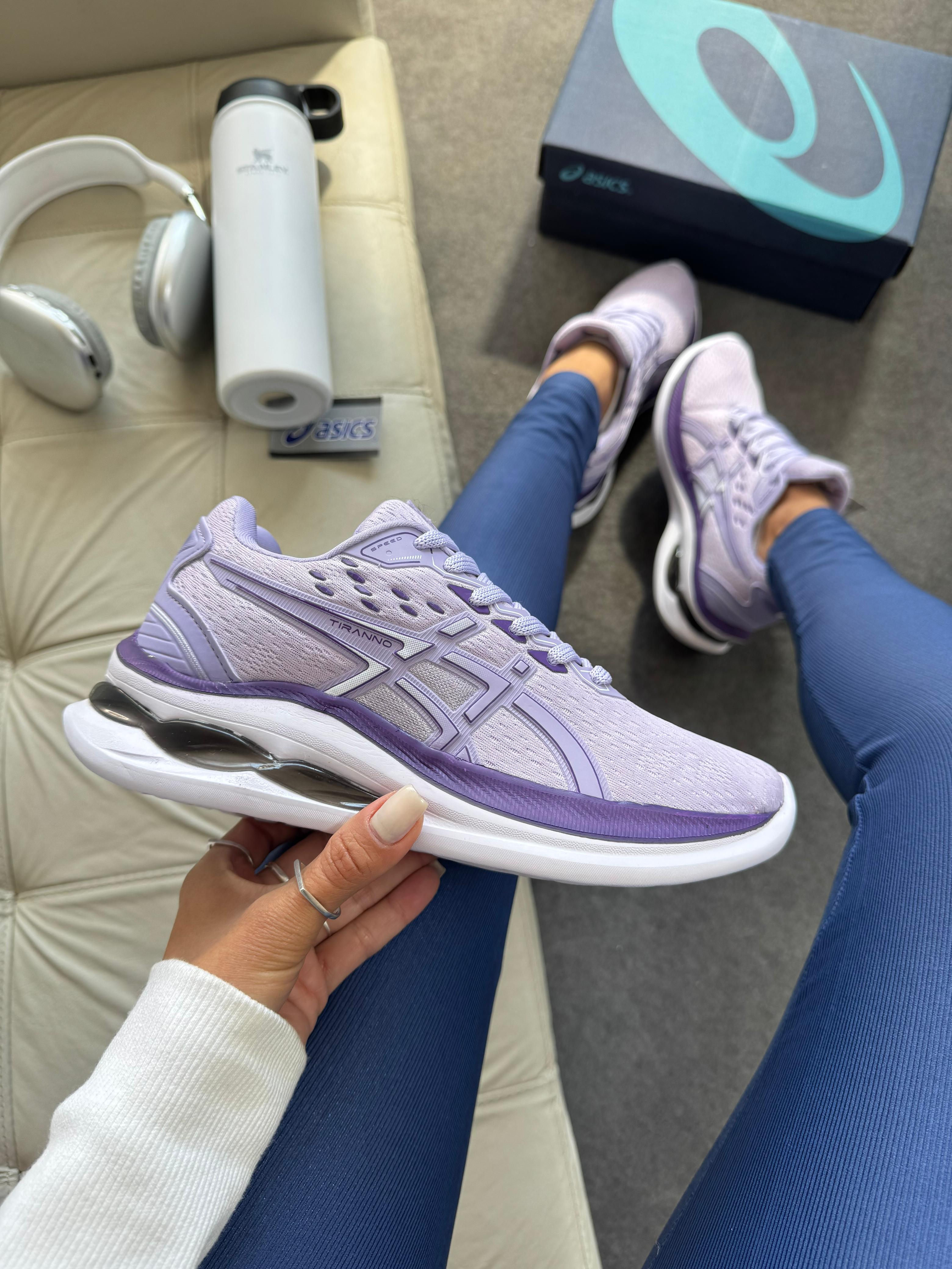Tênis Asics Tiranno Lilás