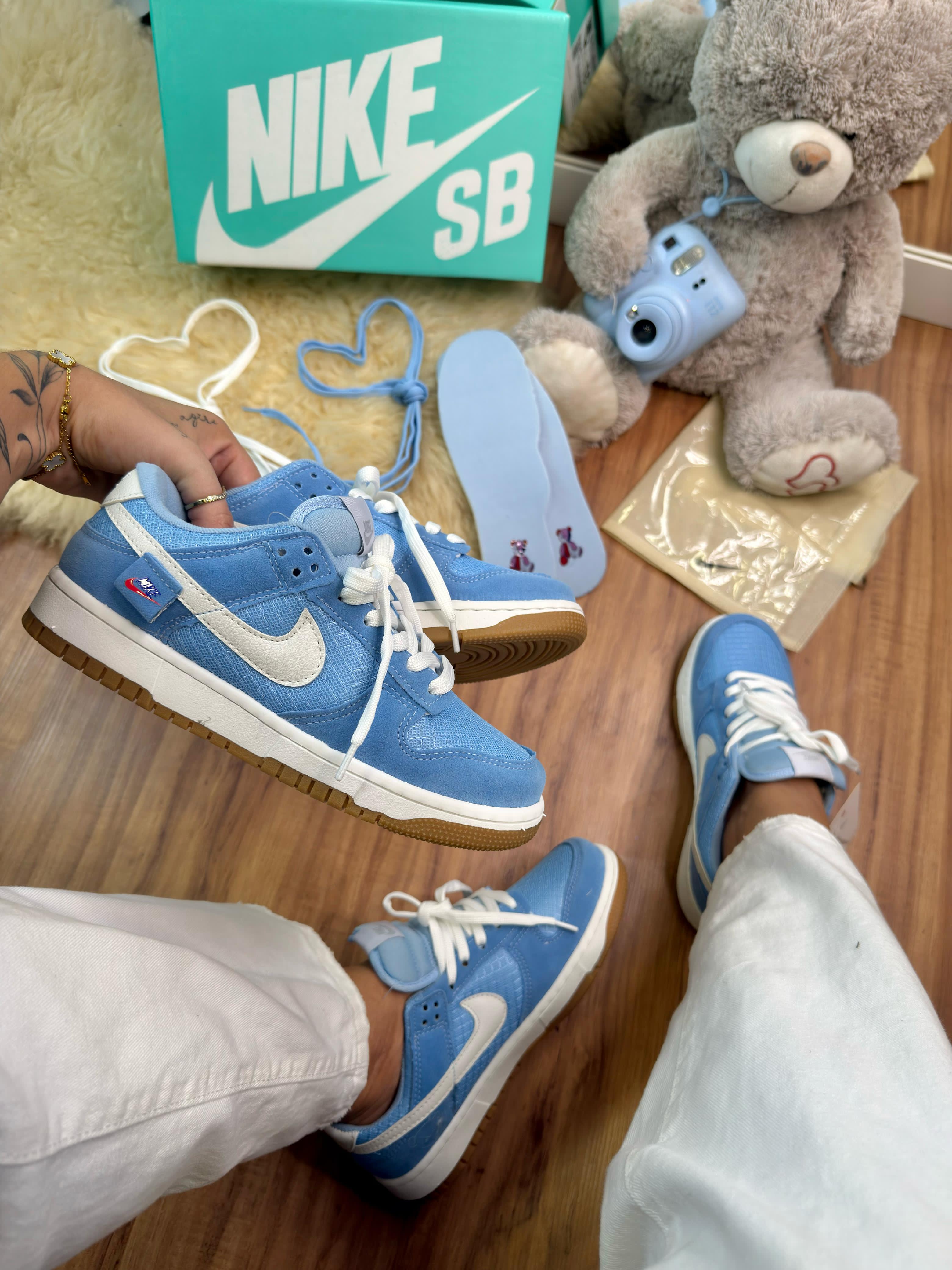 Tênis N. Teddy Bear Azul